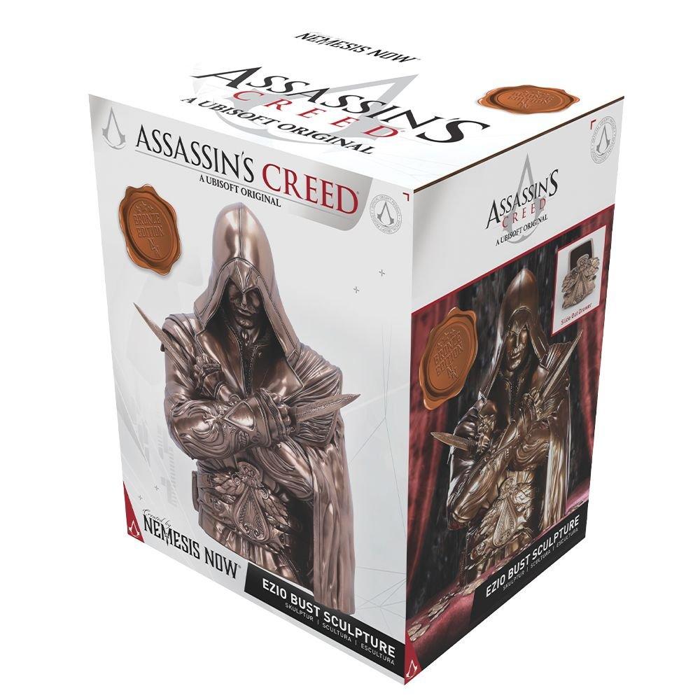 Multi - Assassins Creed - Ezio Bust Box Bronze 30cm - 7