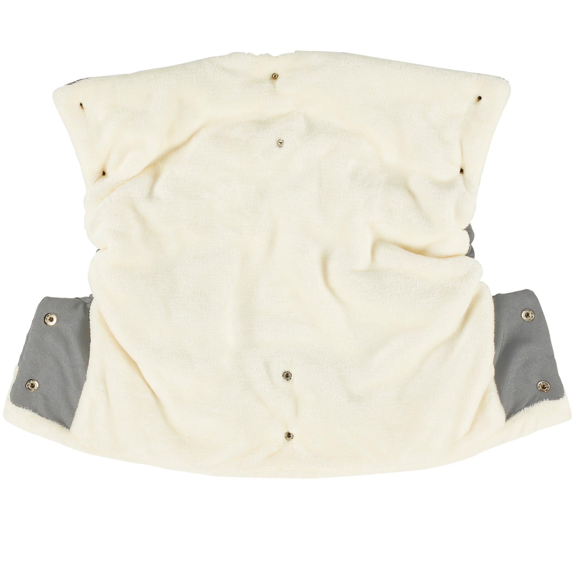 Grey - Ickle Bubba - PRAM MUFF - 2