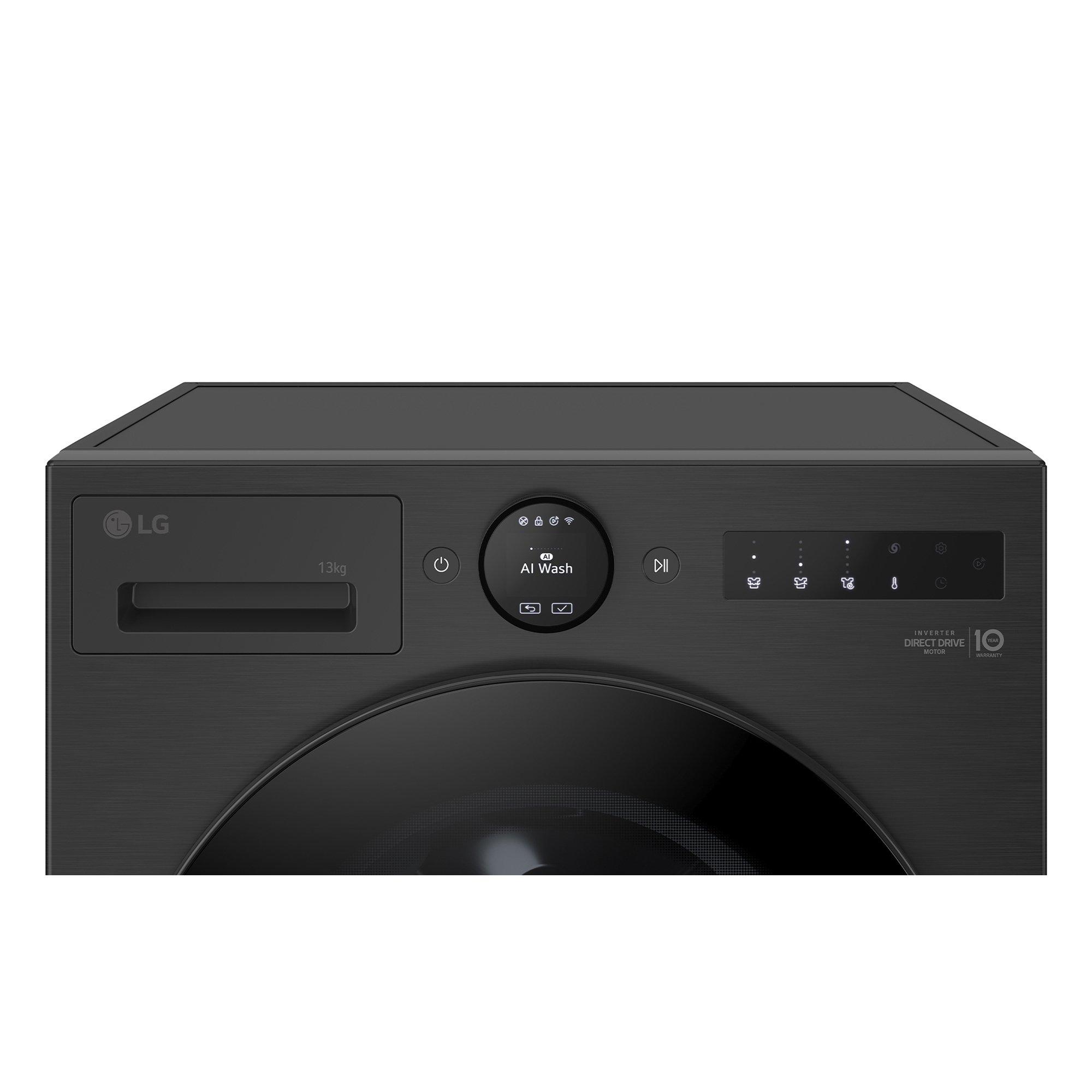 Essence Matte B - LG - 13KG 1400 Washing Machine Essence Matte Black - 2