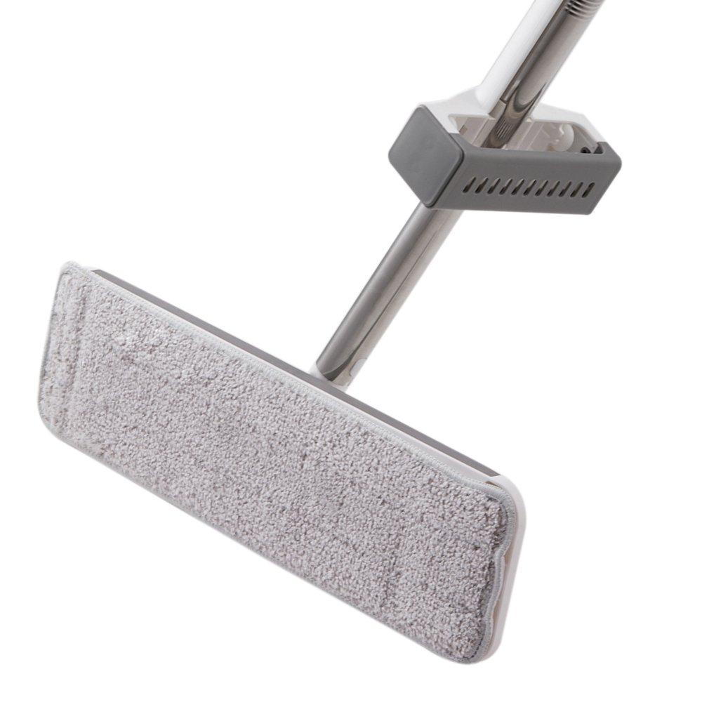 Grey & White - LIFE IDEAS - Hands-free Wet Dry Dual-use Mop - 5