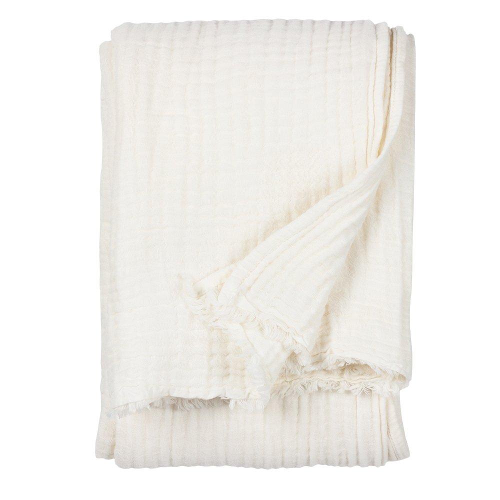White - Yard - Lark Muslin Cotton Throw - 2