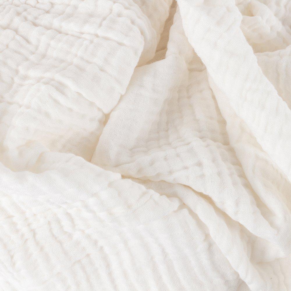 White - Yard - Lark Muslin Cotton Throw - 4