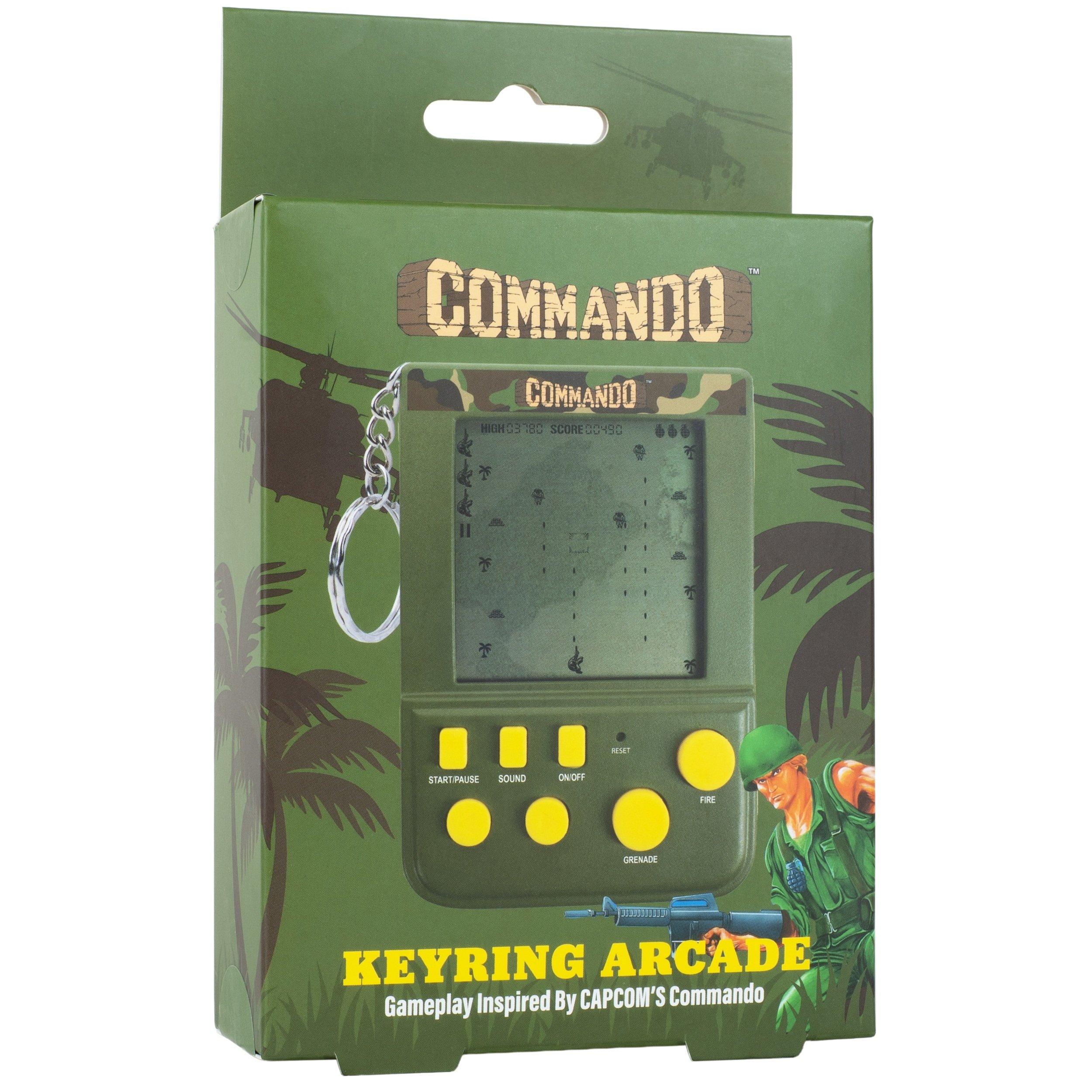 Multi - Commando - Commando Keyring Arcade Game - 1