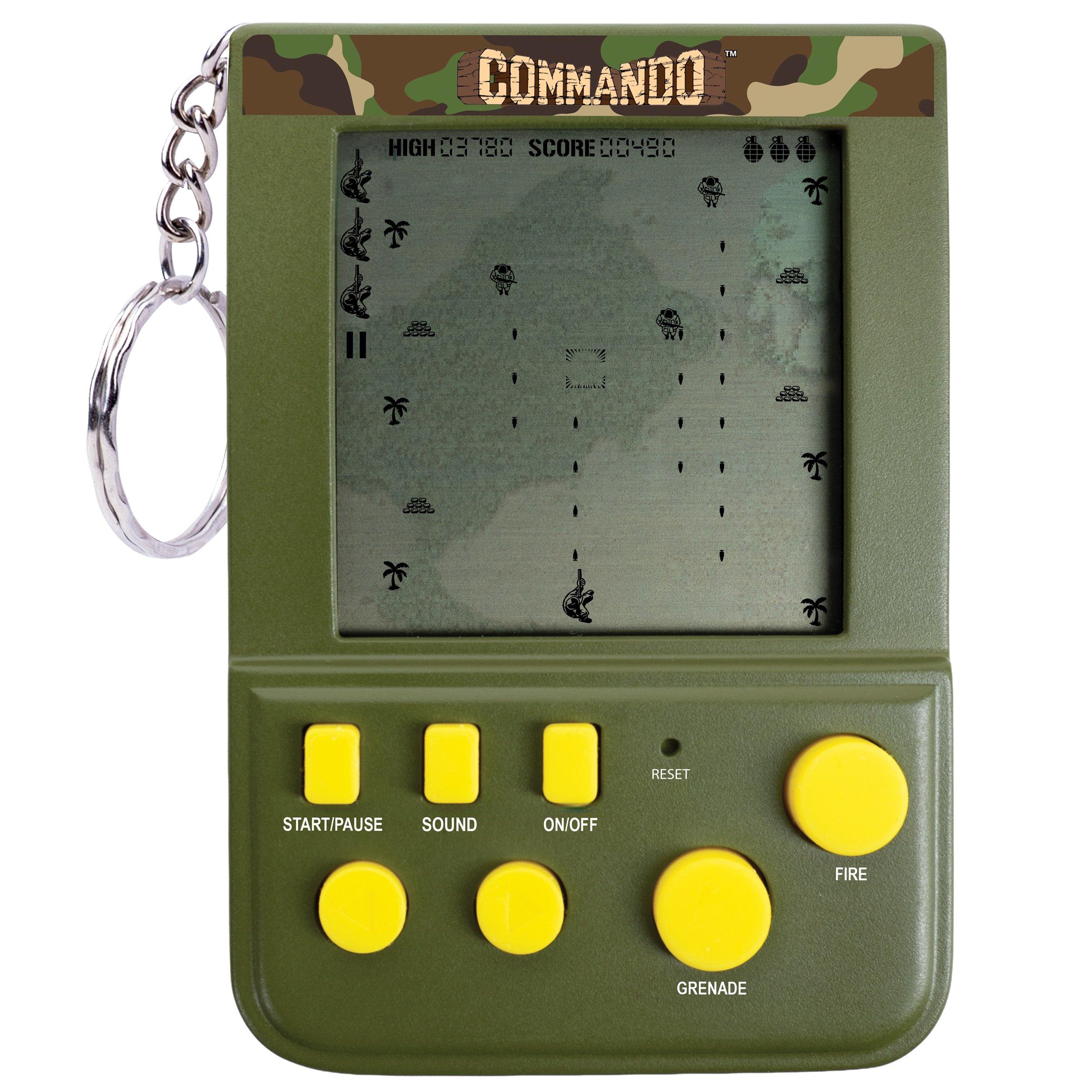 Commando Commando Keyring Arcade Game | Sports Direct