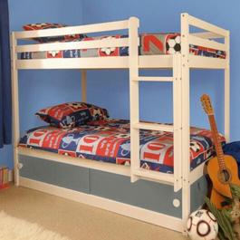 Comfy Living 3ft Slide Storage Bunk Bed Only