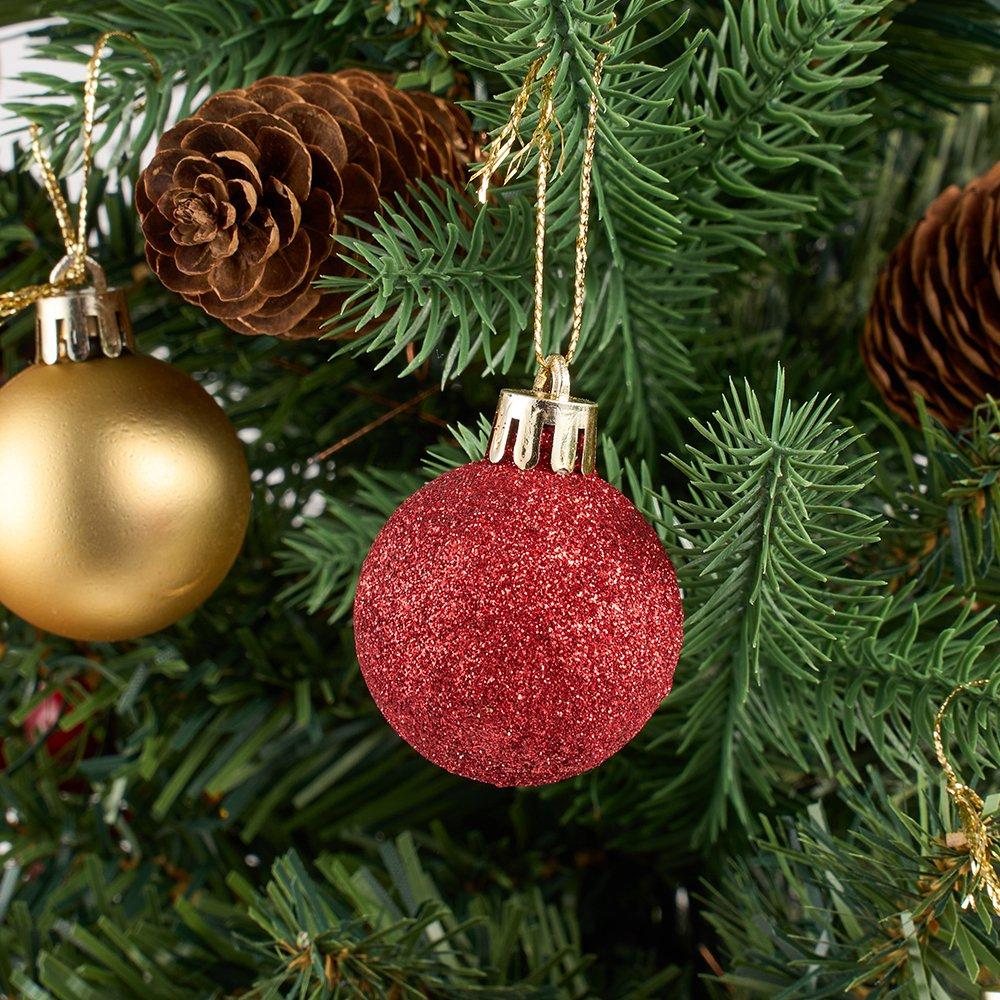 Green - LIFE IDEAS - Christmas Tree Ground Stake with Light and Timer - 4