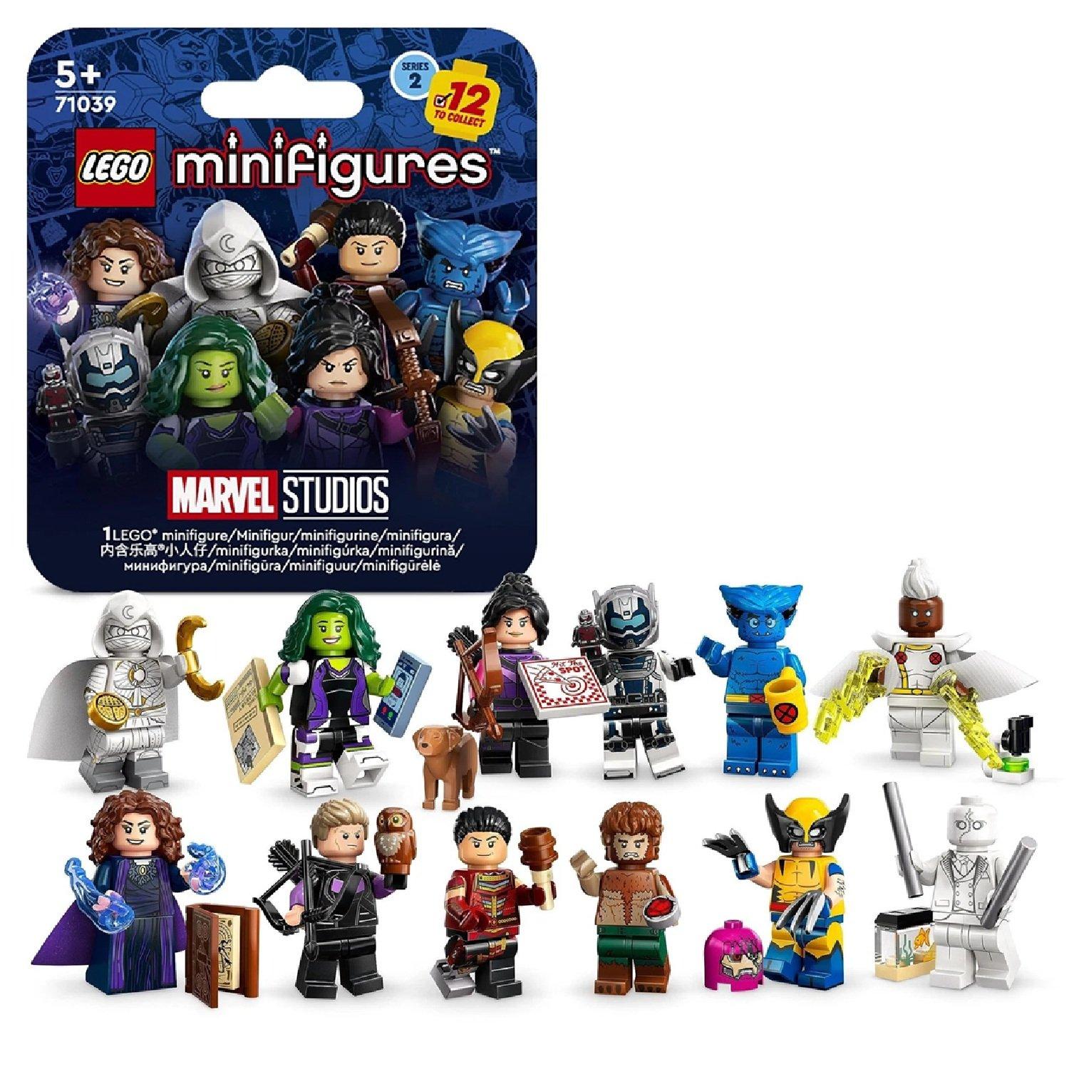 Multi - LEGO - Marvel Minifigures Series 2 - 71039 - (5 Pack) - 1