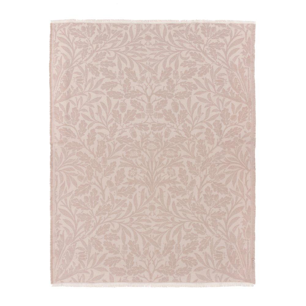 Linen - Morris and Co - Acorn Tonal Jacquard Throw - 4