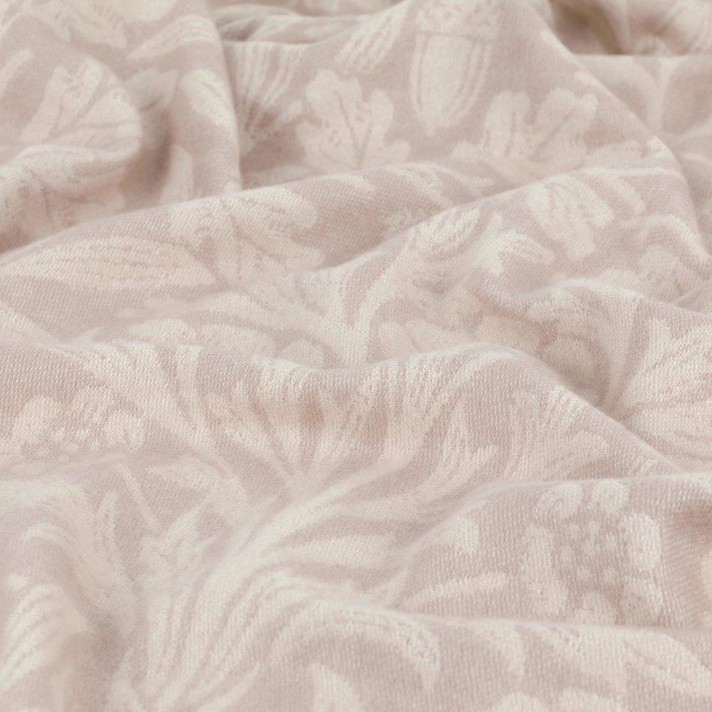 Linen - Morris and Co - Acorn Tonal Jacquard Throw - 6