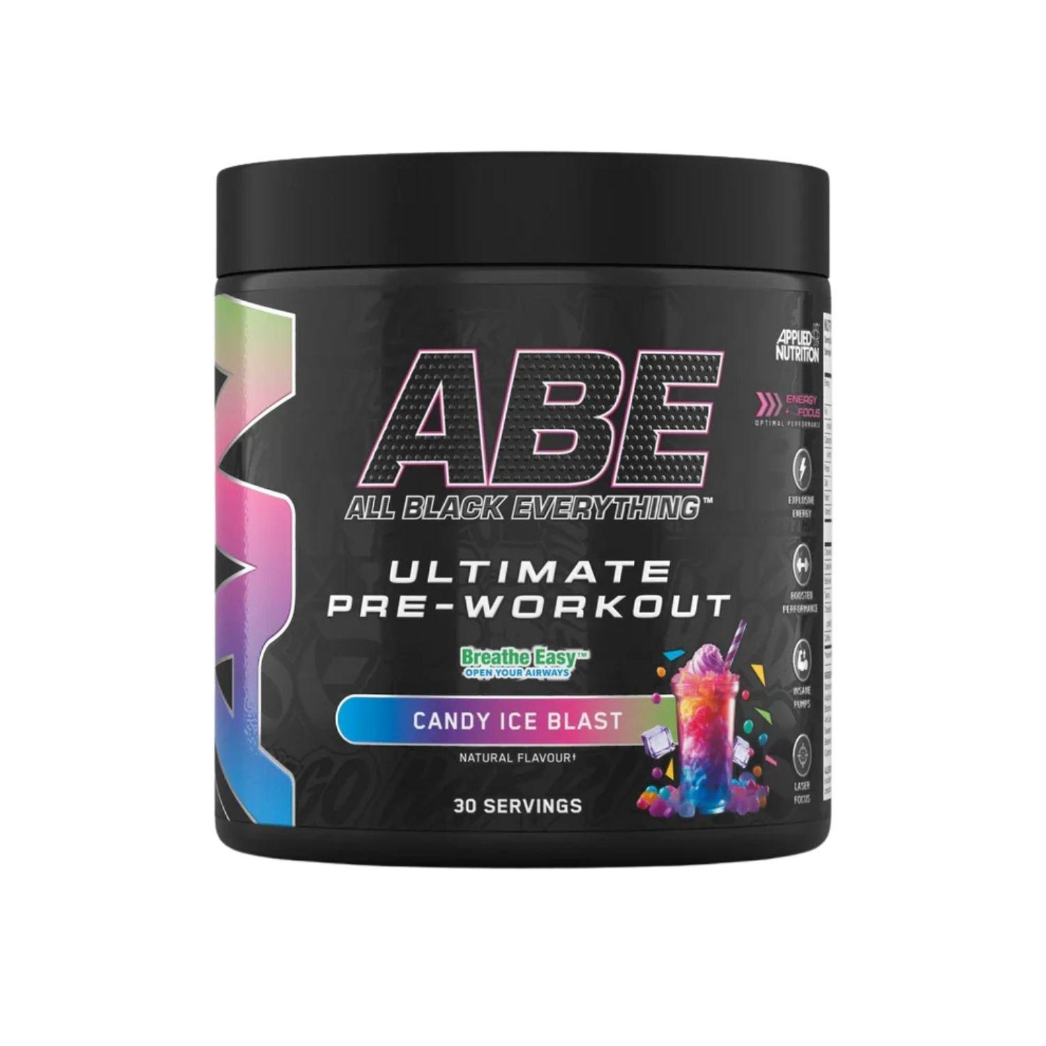 ABE All Black Everything Ultimate Pre Workout Powder 375g (30 serves)