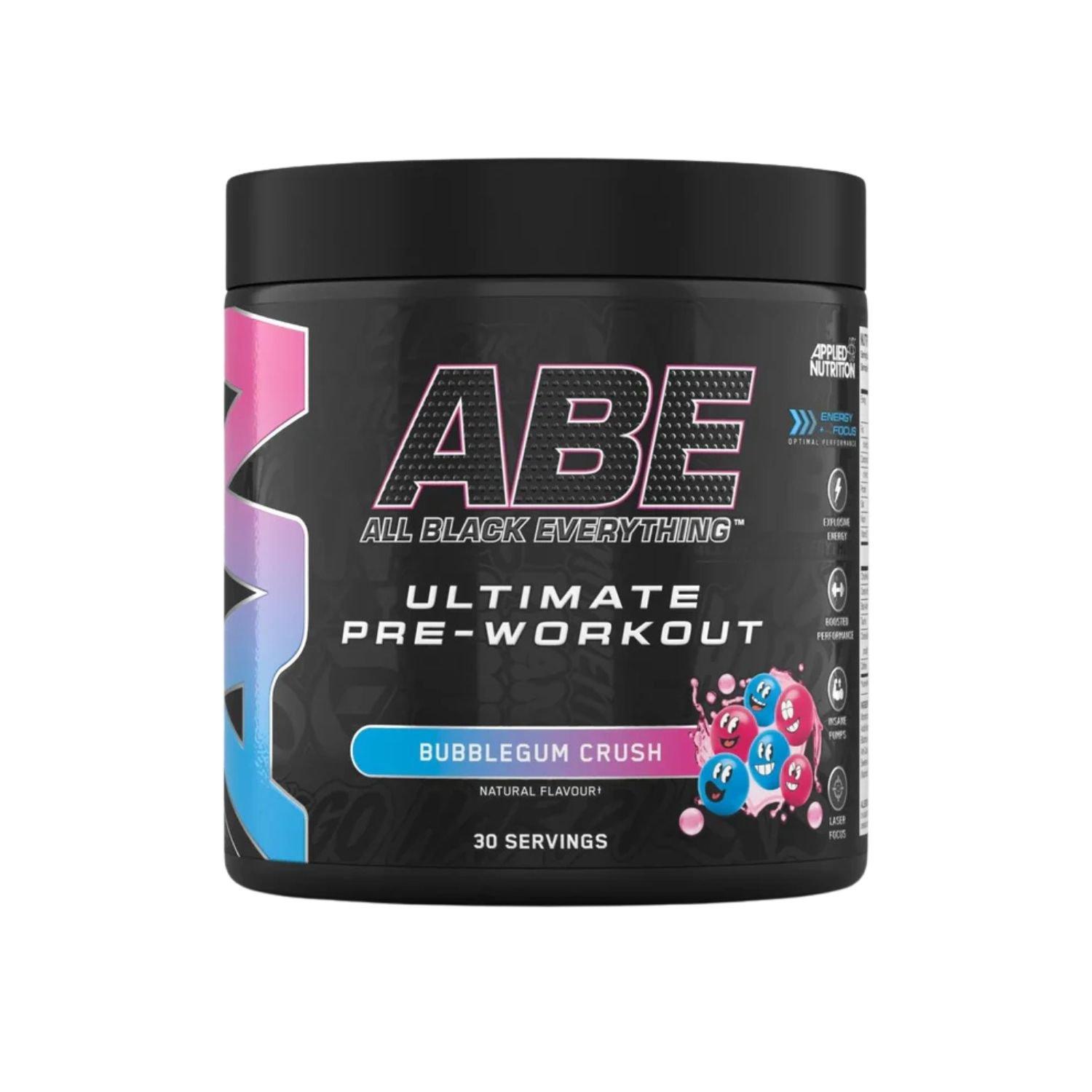 ABE All Black Everything Ultimate Pre Workout Powder 375g (30 serves)