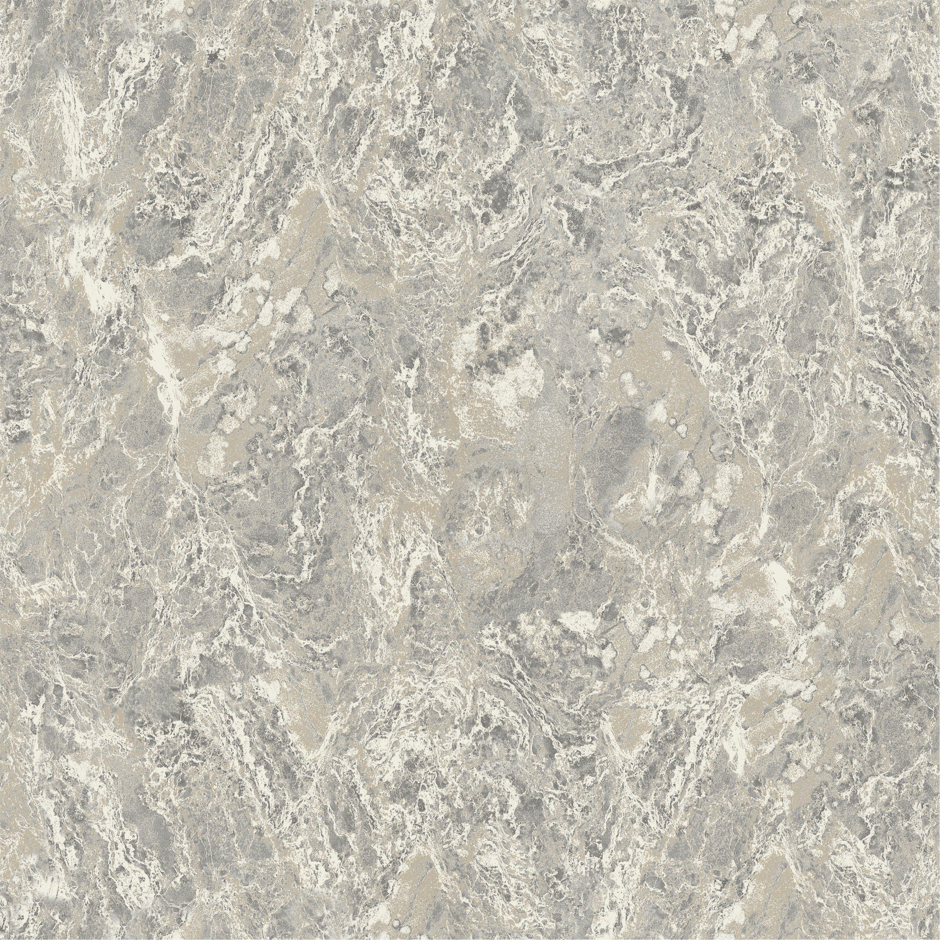 Neutral - Arthouse - Marble Patina Charcoal Natural sw12 - 5