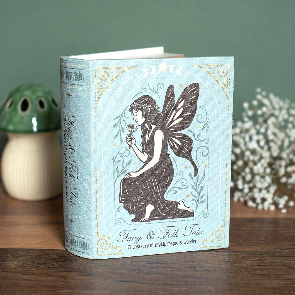 White - Something Different - Fairy & Folk Tales Book Shaped Storage Box - 1