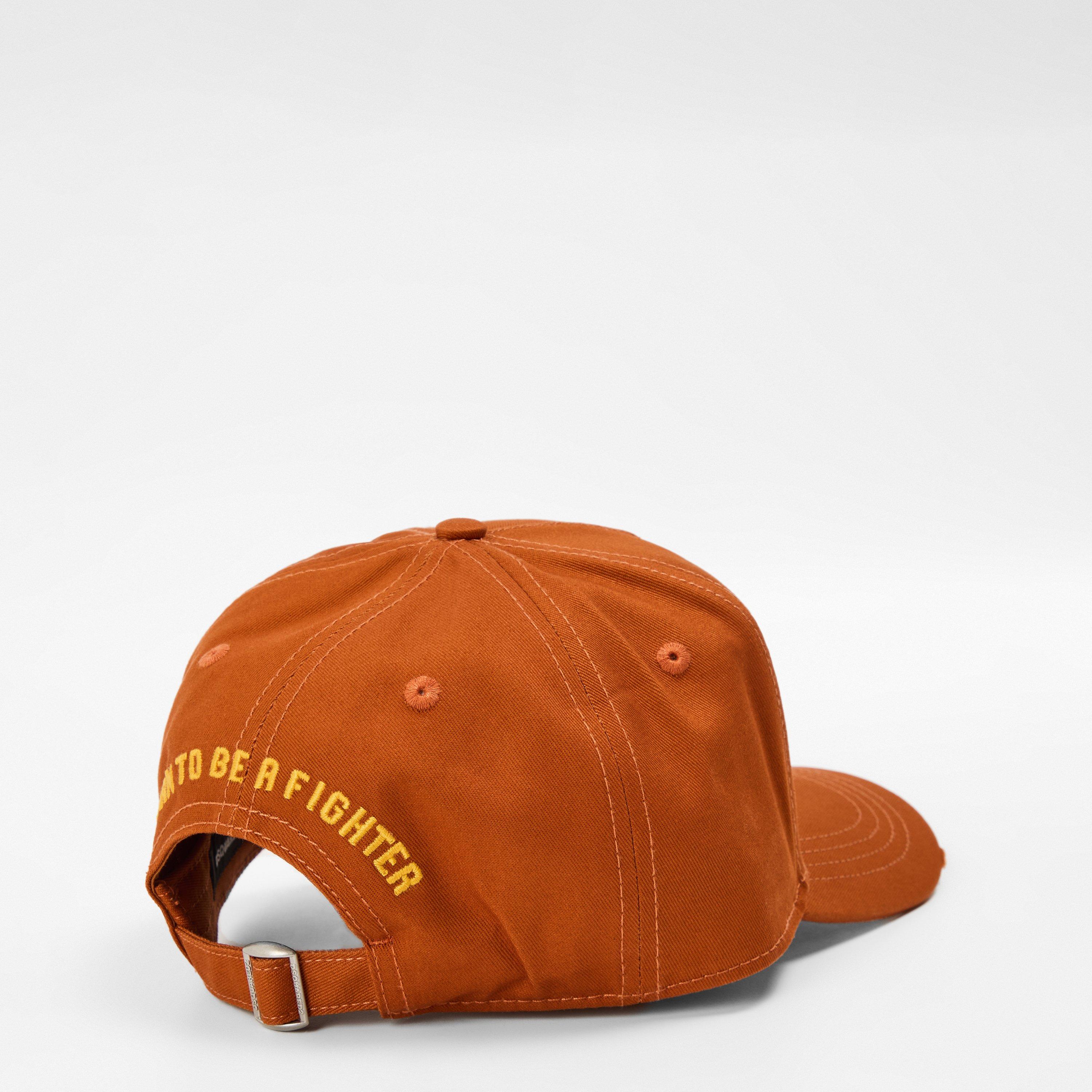 Orange - DSquared2 - Men's DSQ Power Twin Baseball Cap - 2