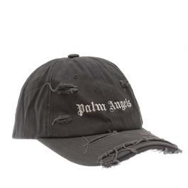 Palm Angels Ripped Logo Cap
