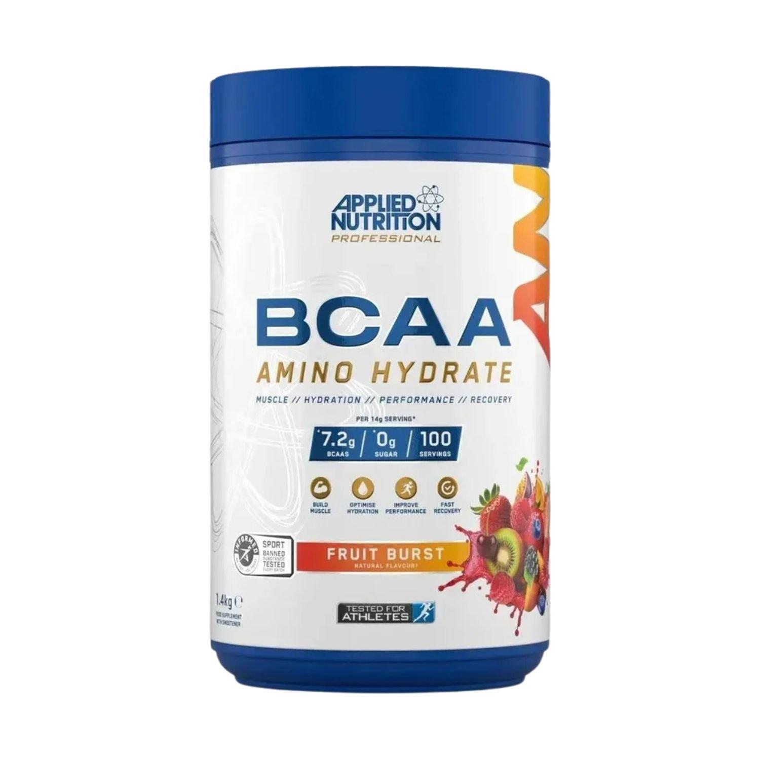 Fruit Burst - Applied Nutrition - BCAA Amino-Hydrate 1.4 KG (100 serves) - 1