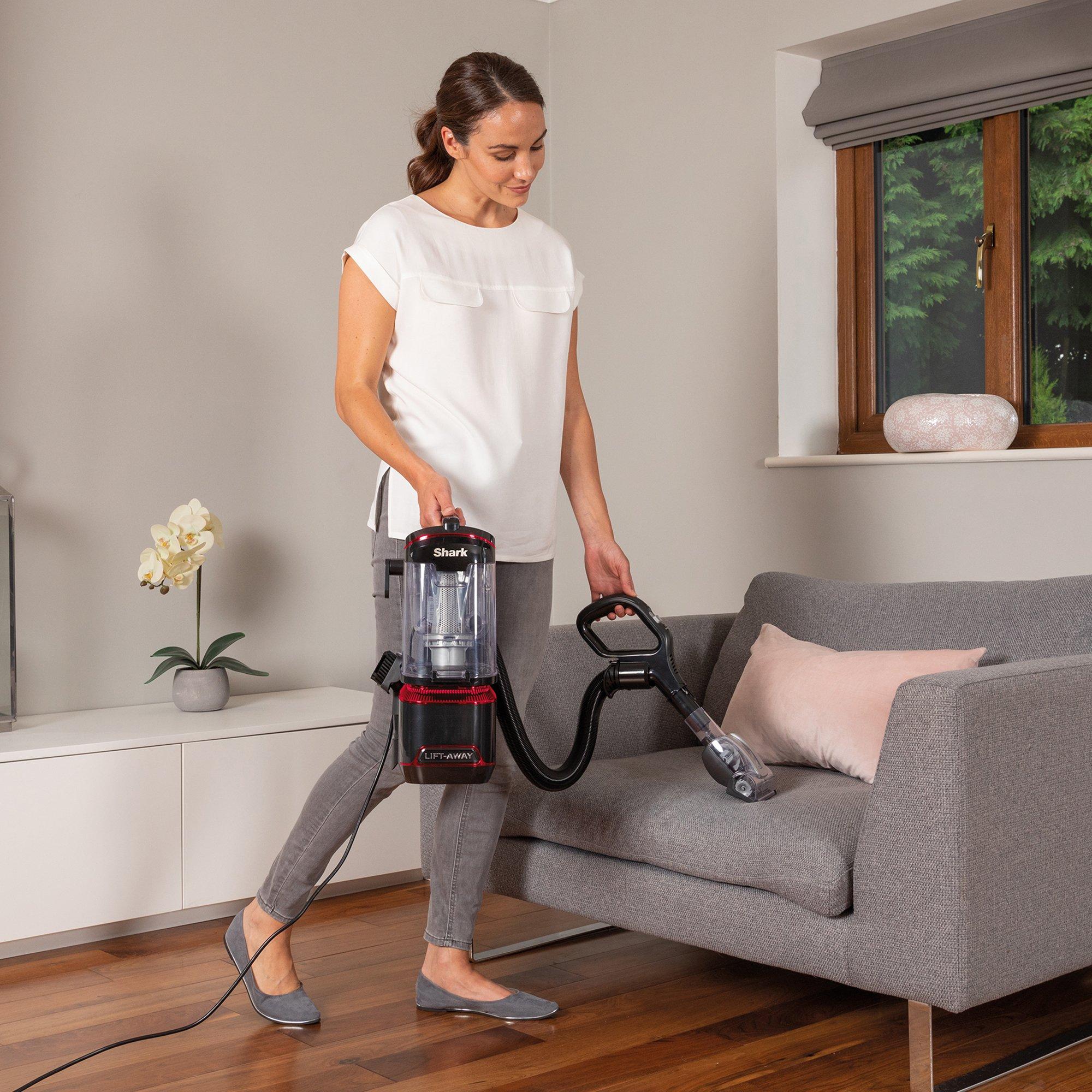 Black - Shark - Shark Lift-Away Upright Vacuum Cleaner NV602UKT - 5