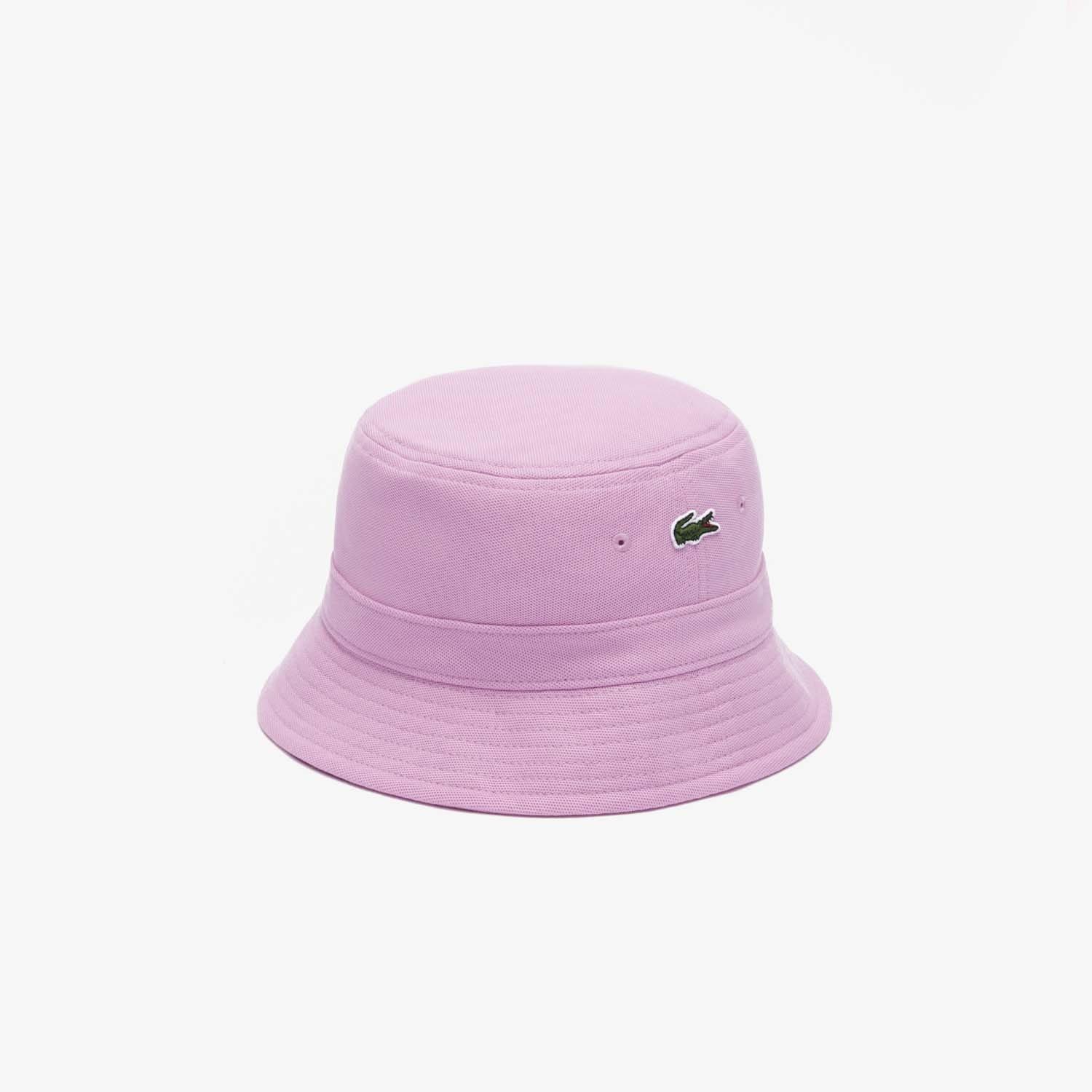 Pink - Lacoste - Piqu¿ Bucket Hat - 3