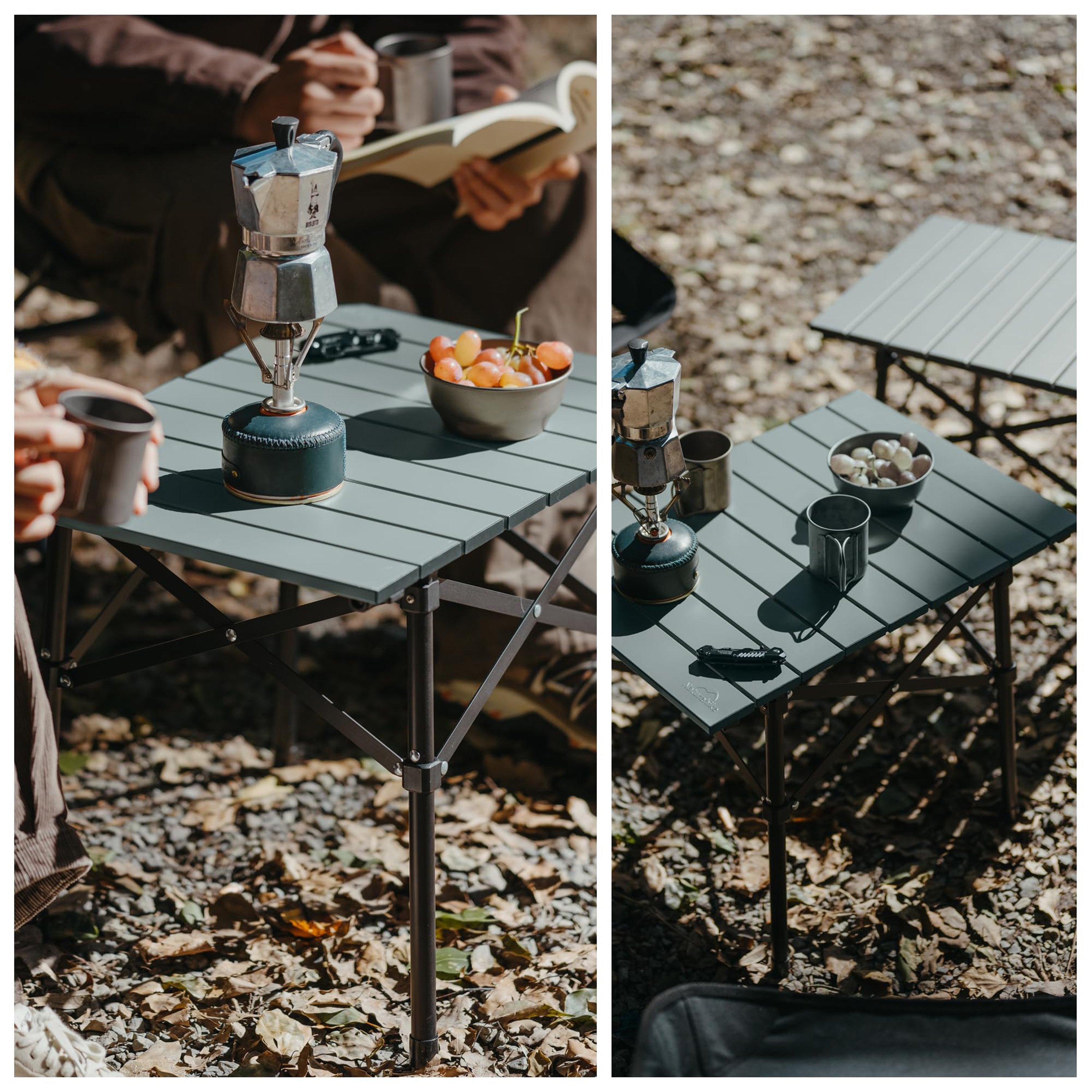 Titanium Finish - Naturehike - Yamami Y01 Folding Camping Table - 2