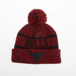 New Era Chicago Bulls Jake Cuff Knit Bobble Hat