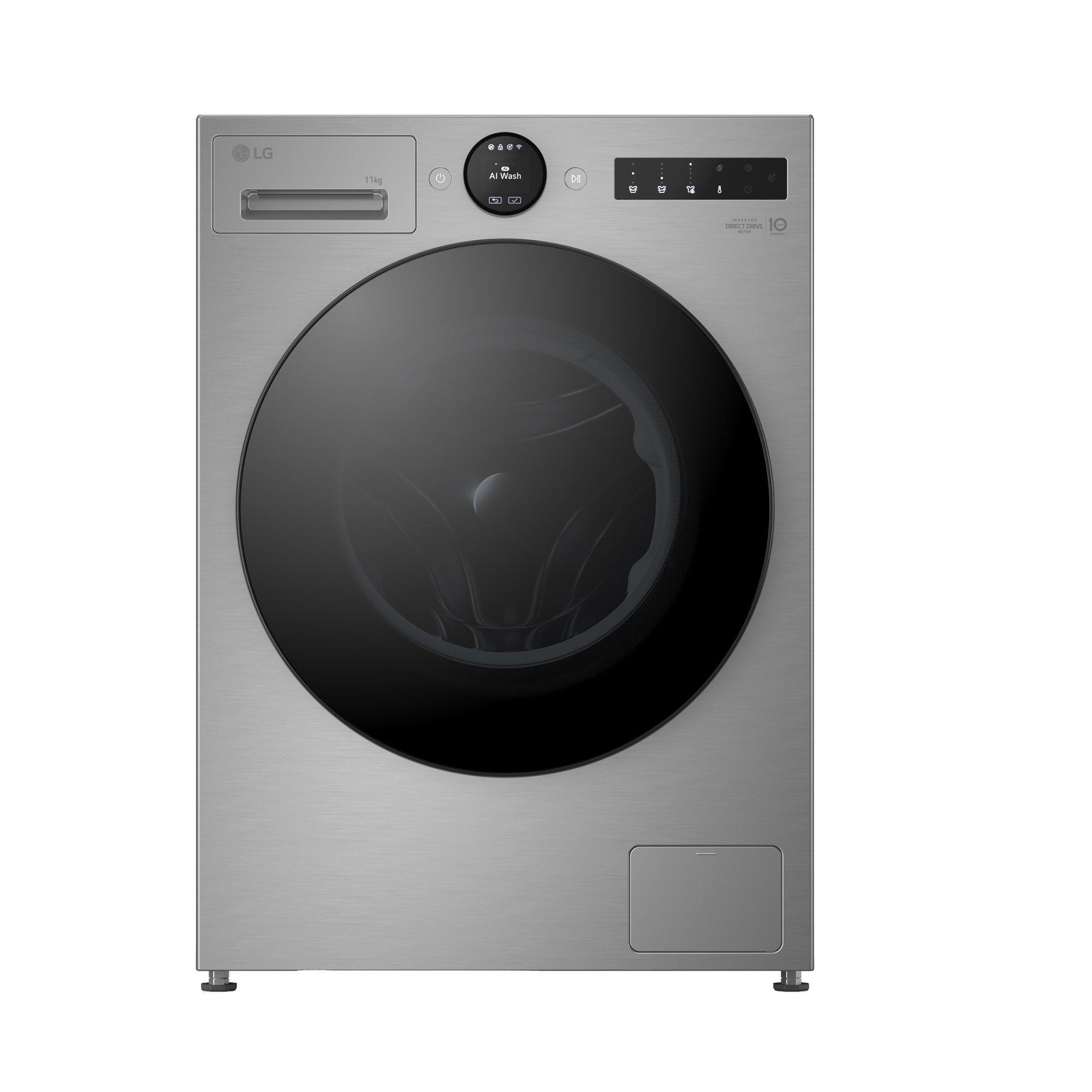 Lg 1400 Washing Machine Essence Silver 11Kg - Image 2
