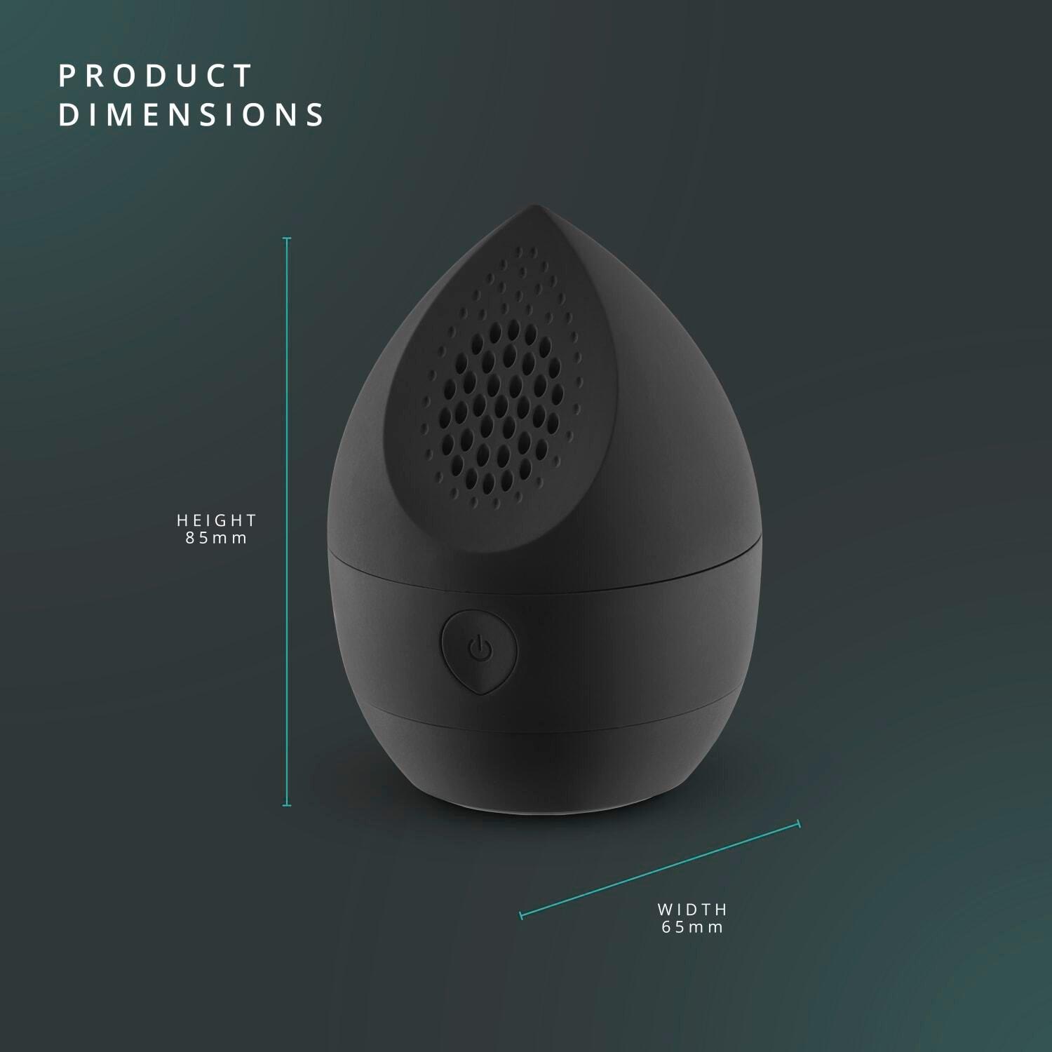 Matte Black - Swan - Rechargeable Fabric Shaver USB-C Charging Black - 6