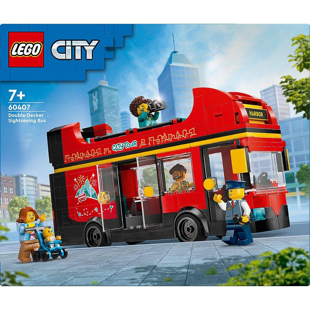 Merchandise - LEGO - 60407 Red Double-Decker Sightseeing Bus - 1