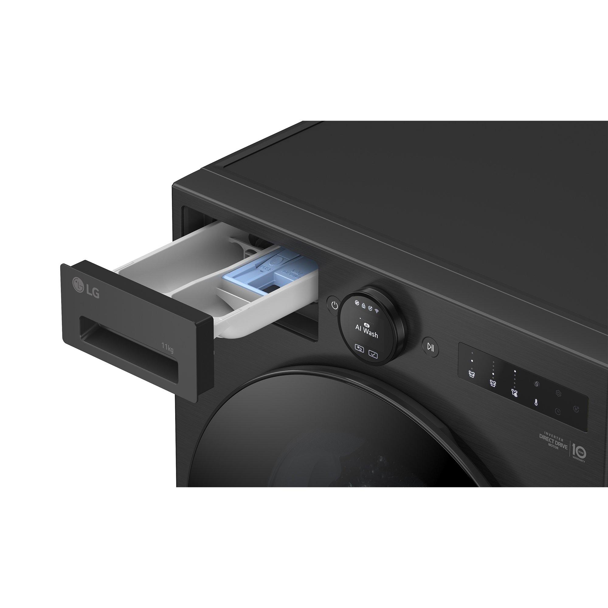 Essence Matte B - LG - 11KG 1400 Washing Machine Essence Matte Black - 6