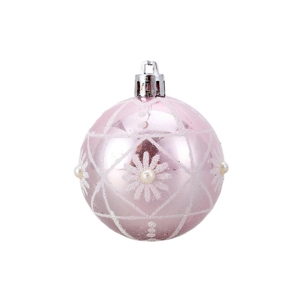 Pink - LIFE IDEAS - 70Pcs Christmas Tree Ornament Set - 11