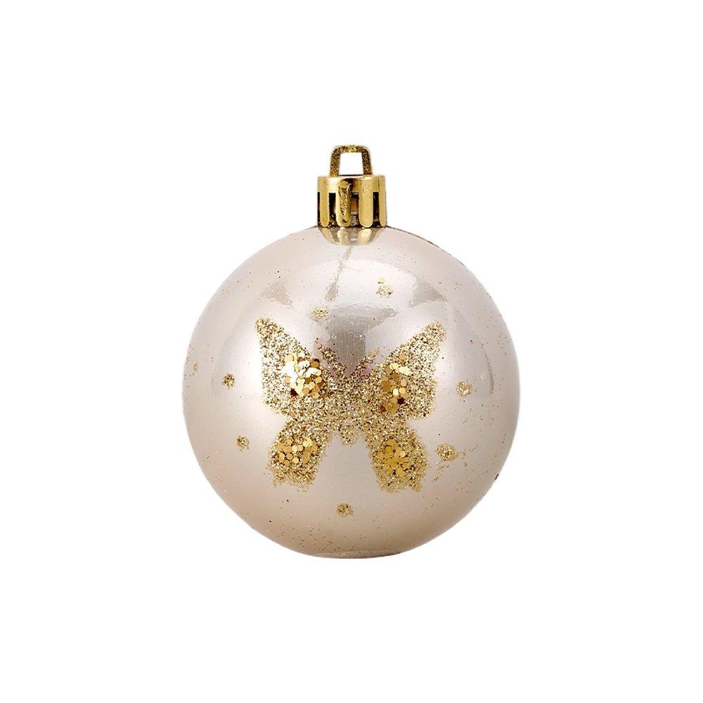 Pink - LIFE IDEAS - 70Pcs Christmas Tree Ornament Set - 9