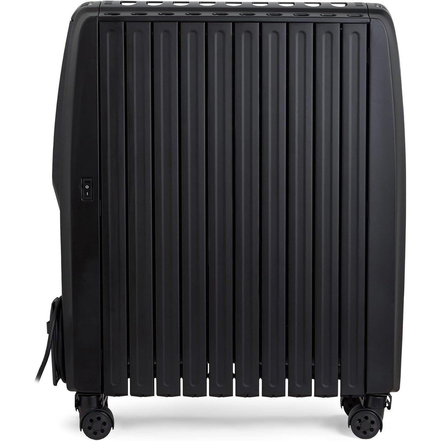 Black - VonHaus - Digital Oil Filled Radiator - 8