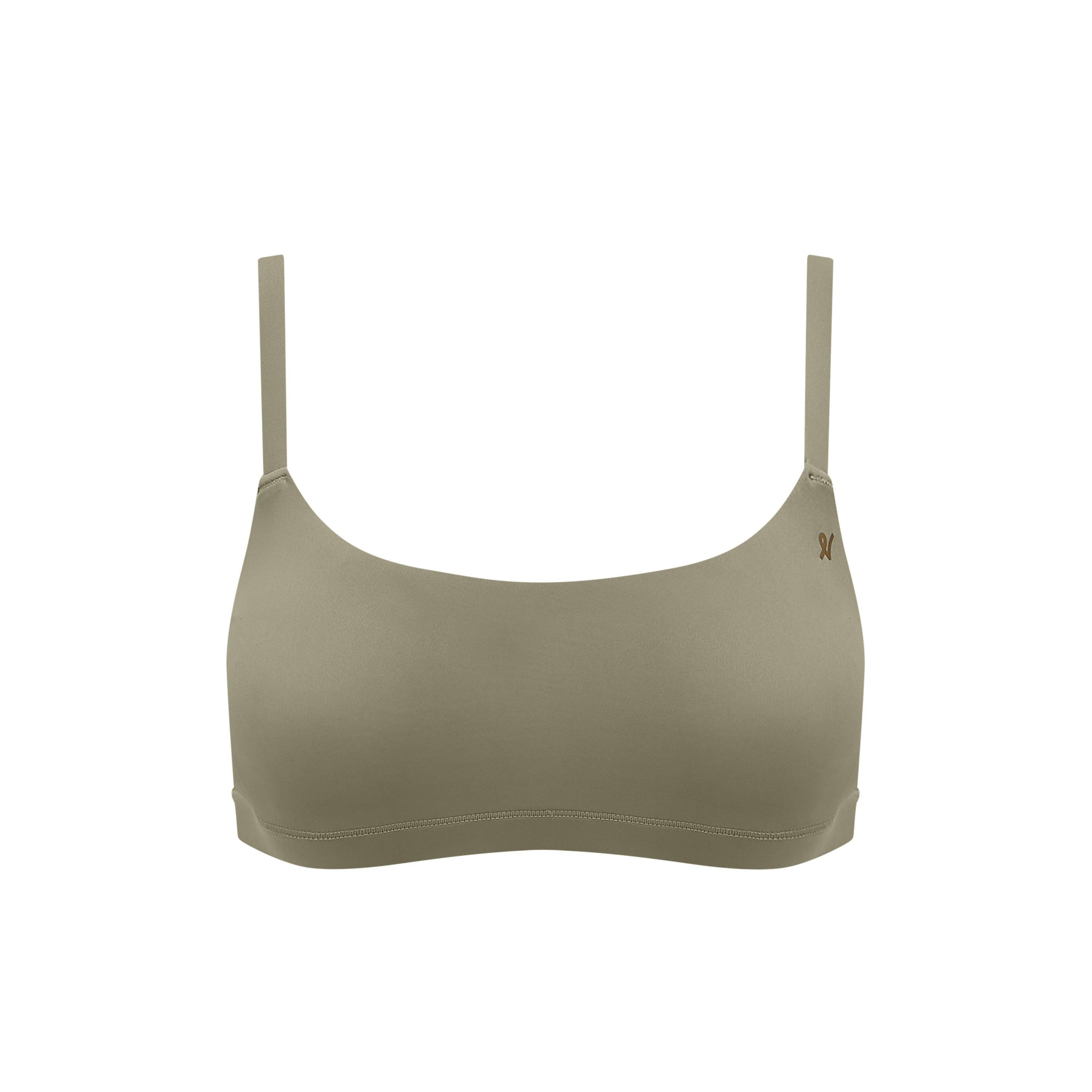 Sage Green - Nudea - THE SCOOP NECK BRALETTE SECOND SKIN STRETCH - 7