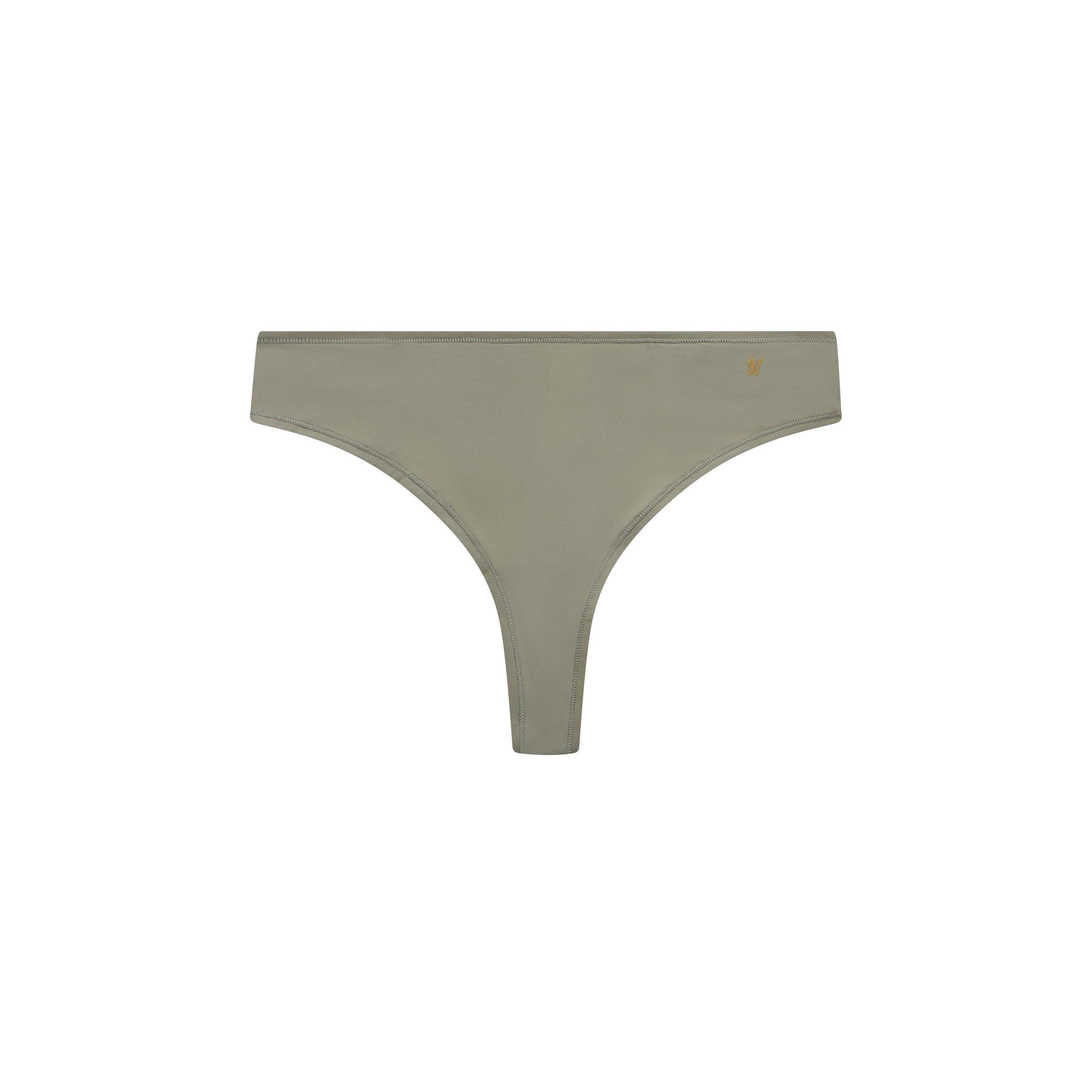Sage Green - Nudea - THE DIPPED THONG SECOND SKIN STRETCH - 6