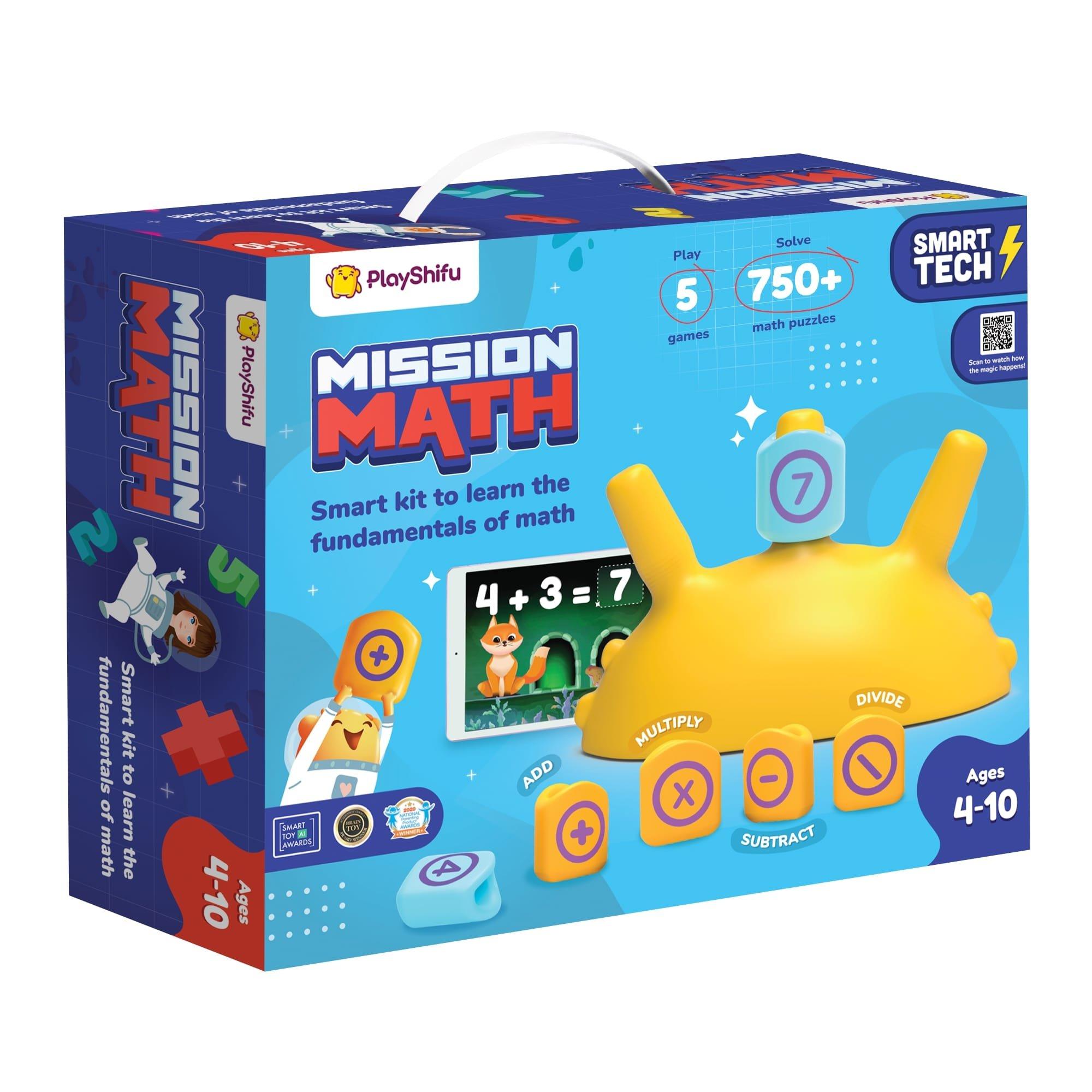 Yellow - Playshifu - PlayShifu Mission Math - 1