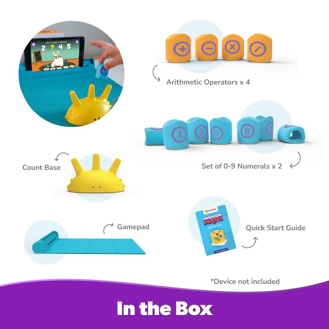 Yellow - Playshifu - PlayShifu Mission Math - 2