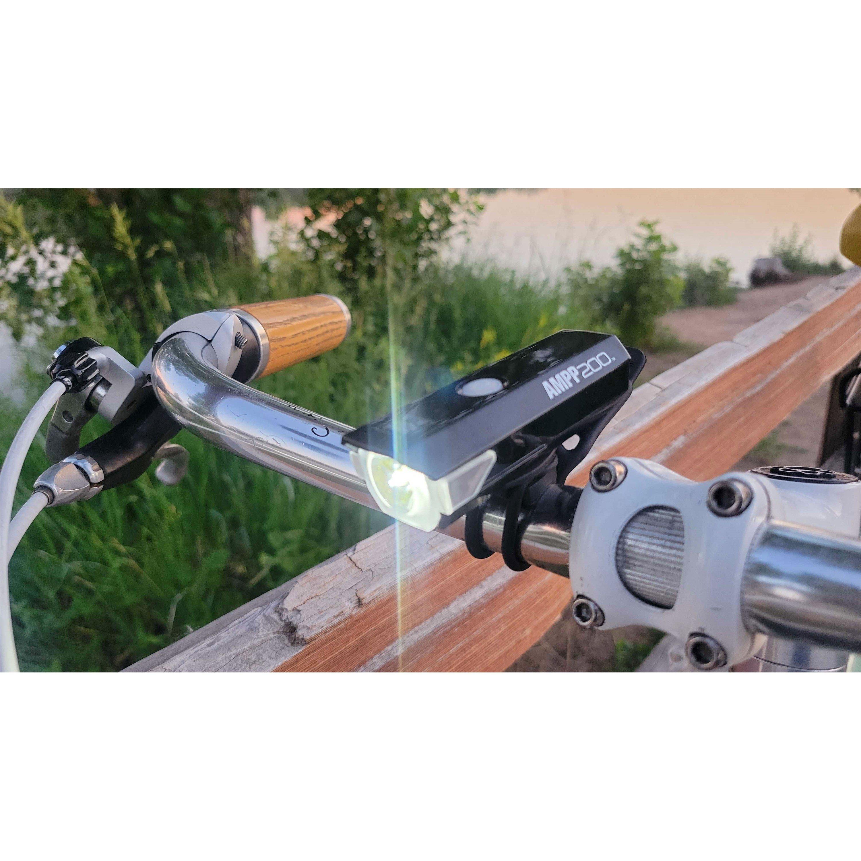 None - Cateye - AMPP 200 / VIZ 100 Bike Light Set - 2