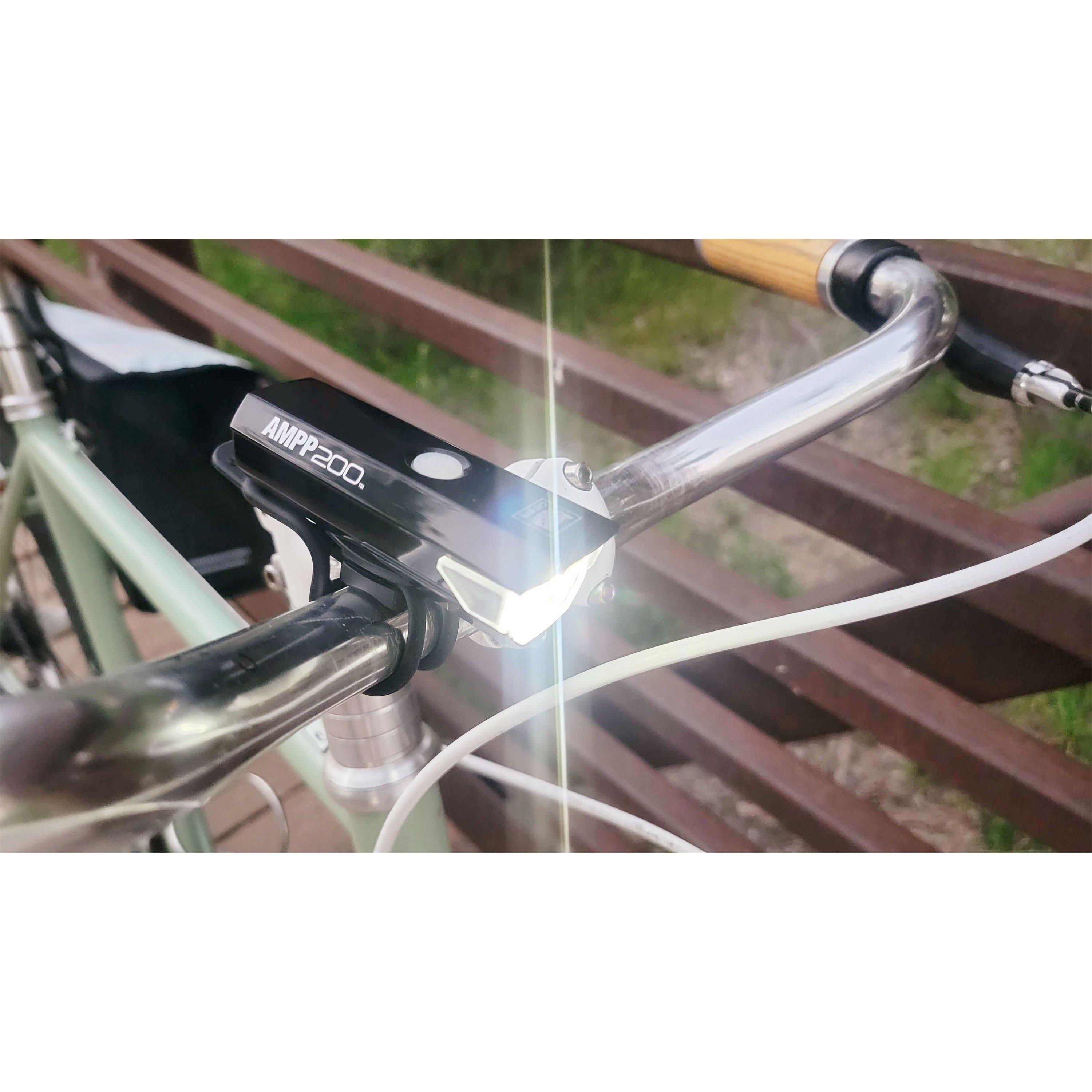 None - Cateye - AMPP 200 / VIZ 100 Bike Light Set - 3