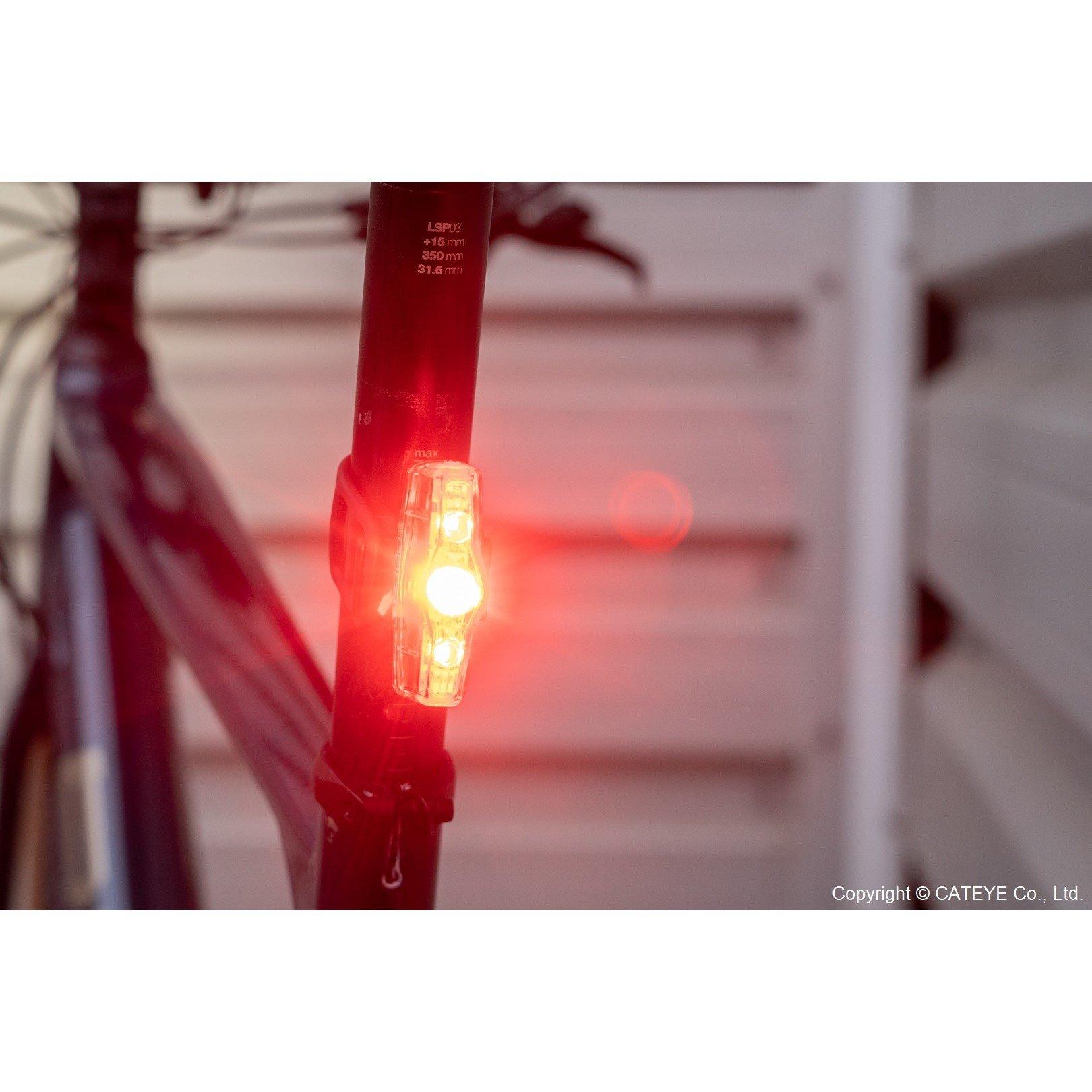 None - Cateye - AMPP 200 / VIZ 100 Bike Light Set - 5