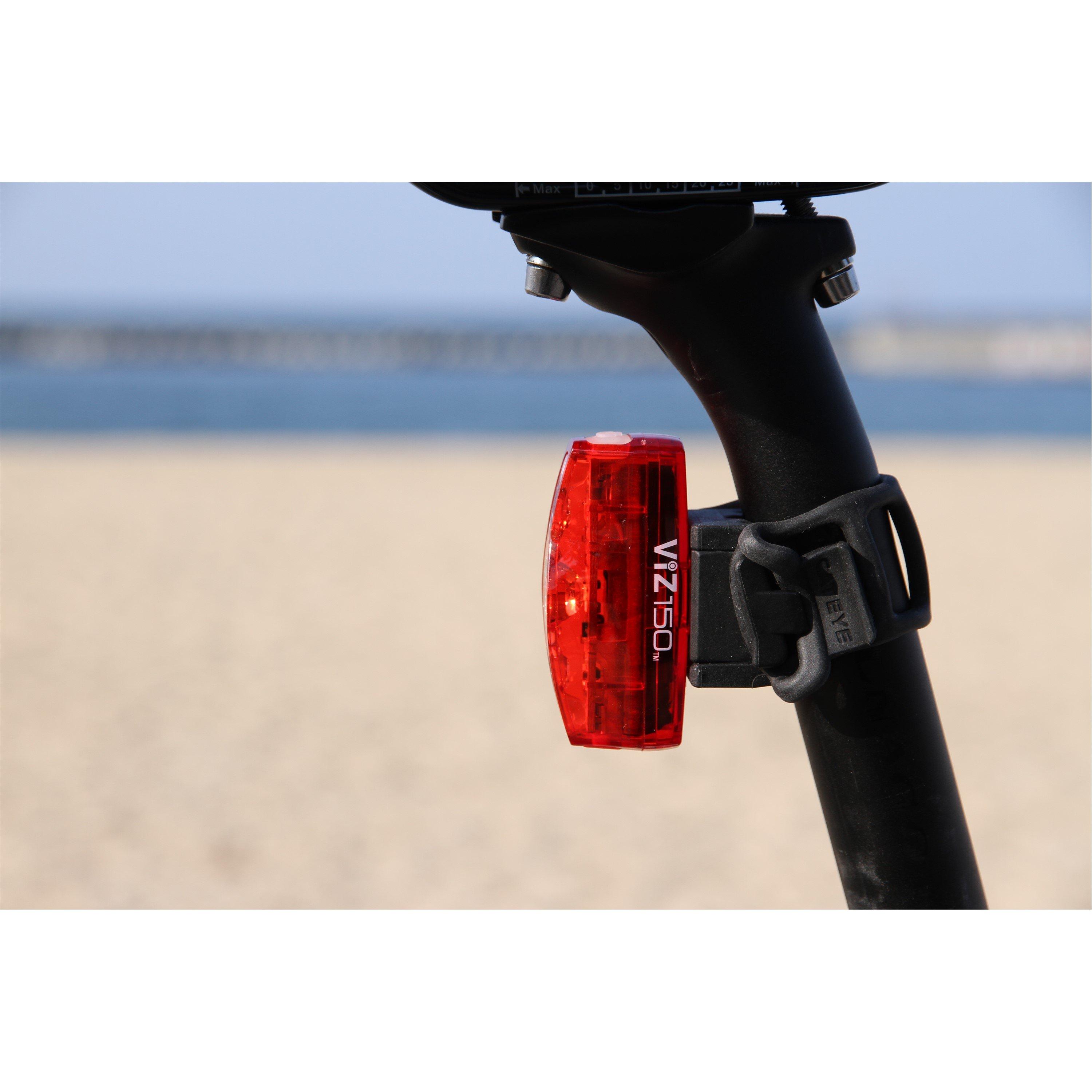 None - Cateye - AMPP 200 / VIZ 100 Bike Light Set - 6