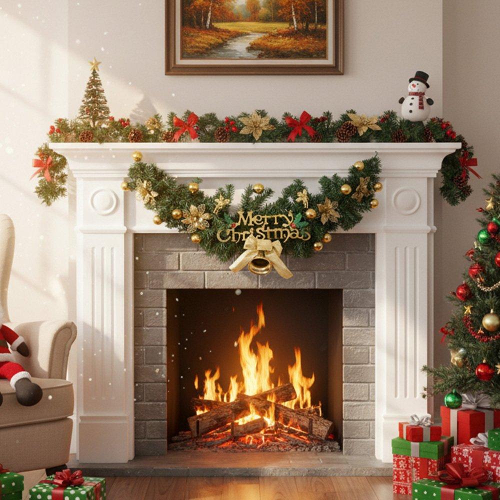 LIFE IDEAS 150cm Christmas Garland