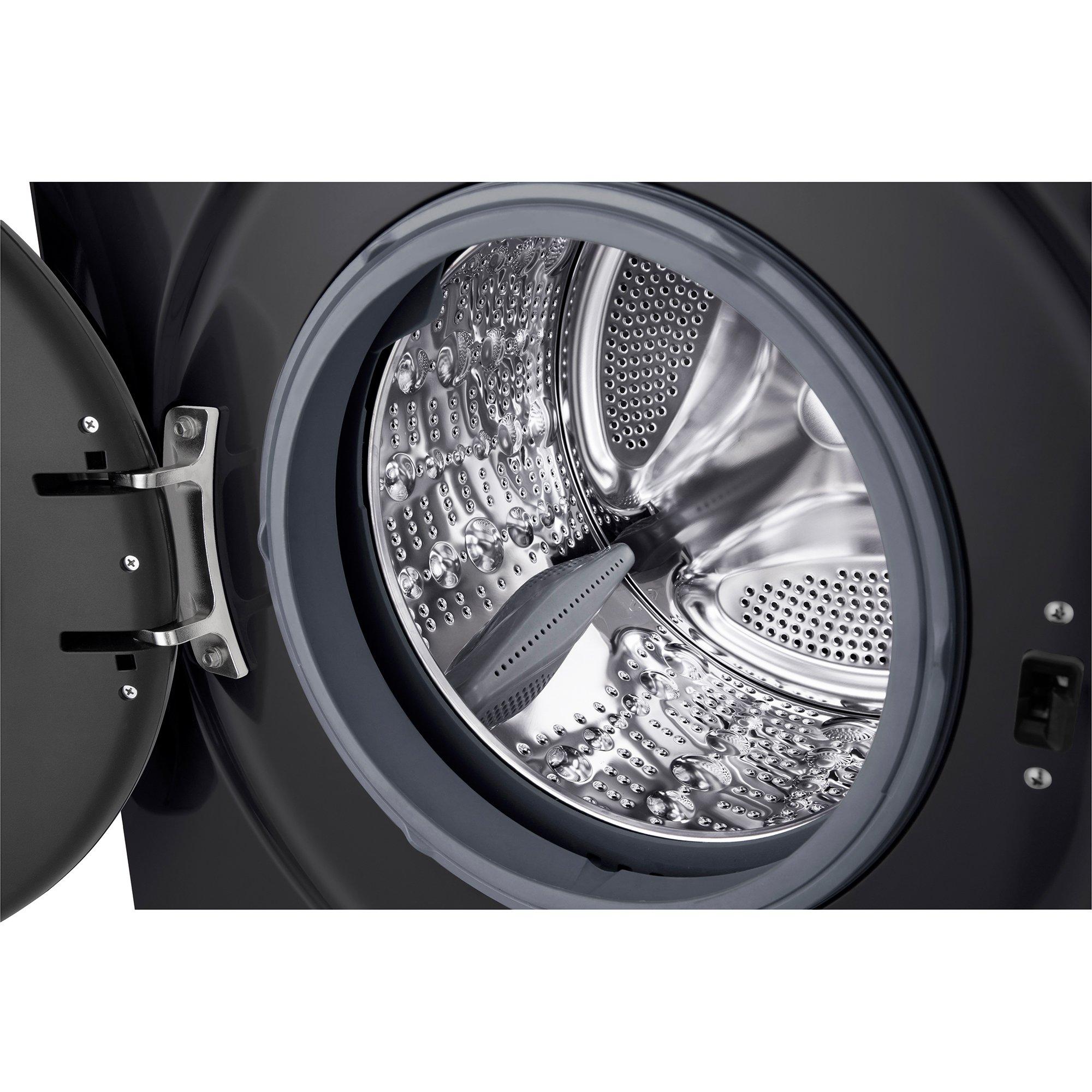 Onyx Black - LG - W4X1095NNK 9KG / 5KG 1400 Washer Dryer - 3