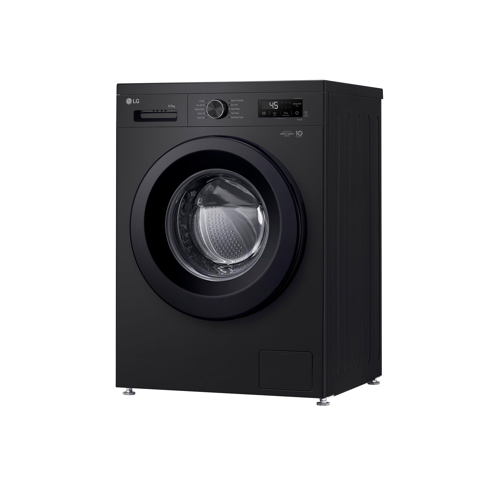 Onyx Black - LG - W4X1095NNK 9KG / 5KG 1400 Washer Dryer - 5
