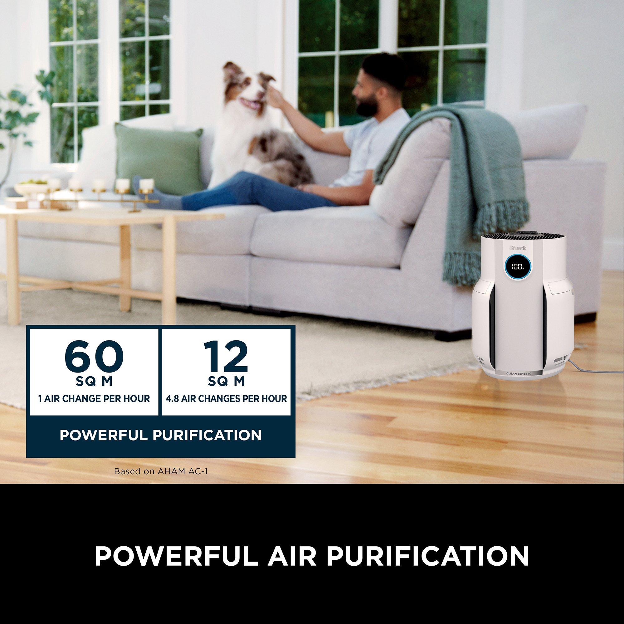 White - Shark - Shark NeverChange5 Air Purifier HP150UK - 7