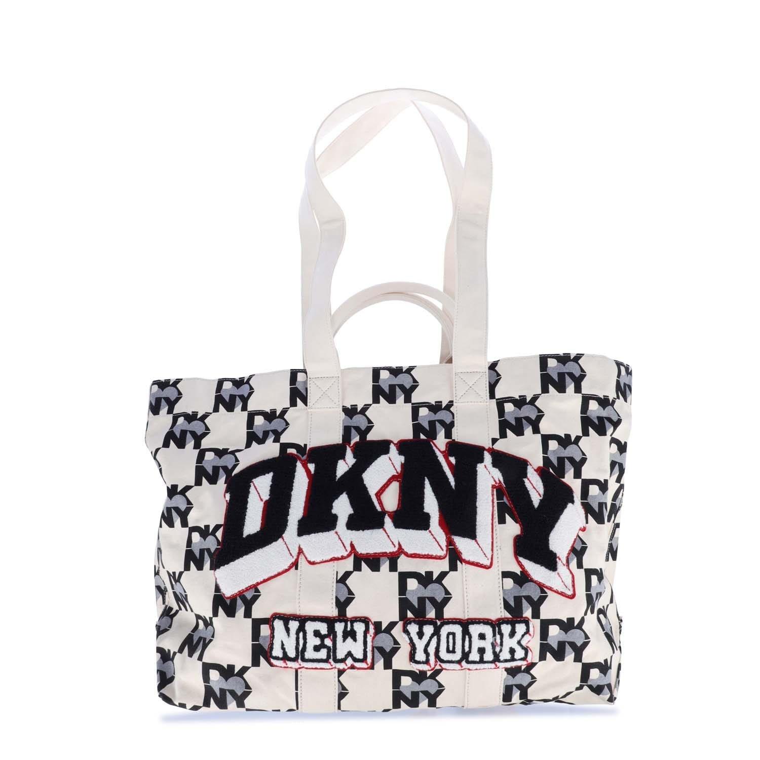 Multi Colour - DKNY - Heart Of New York Large Tote Bag - 1