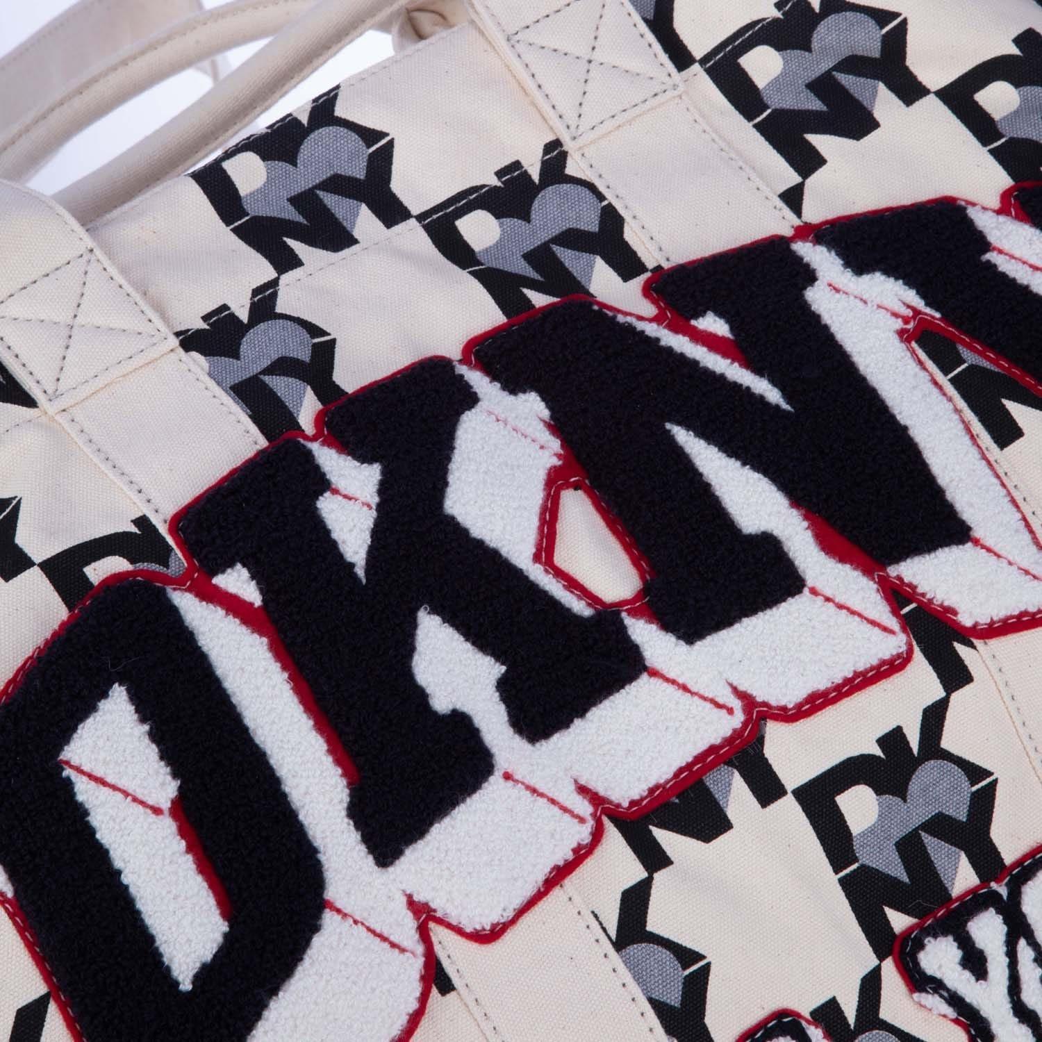 Multi Colour - DKNY - Heart Of New York Large Tote Bag - 4