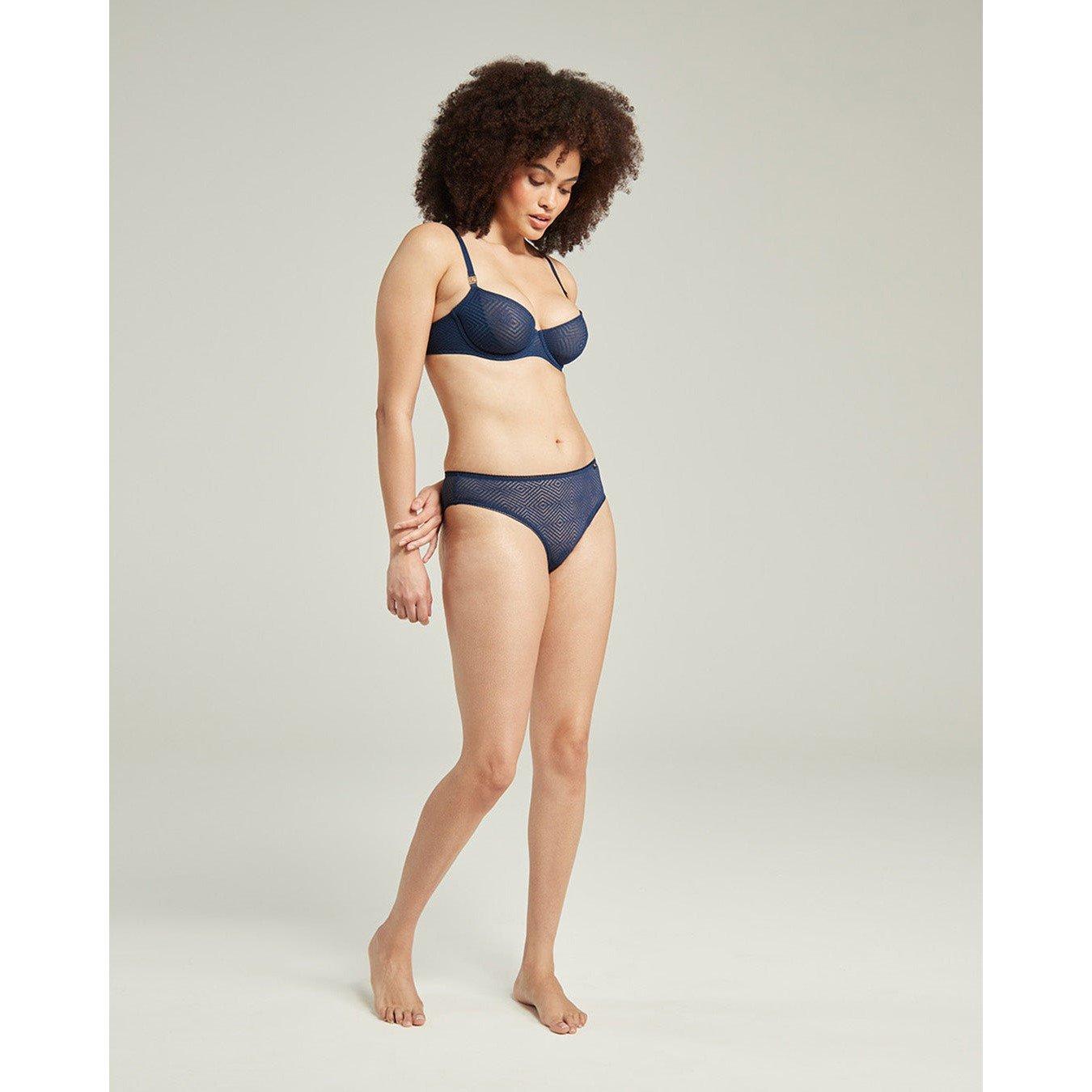 Navy - Nudea - THE LIFT SHEER DECO - 4