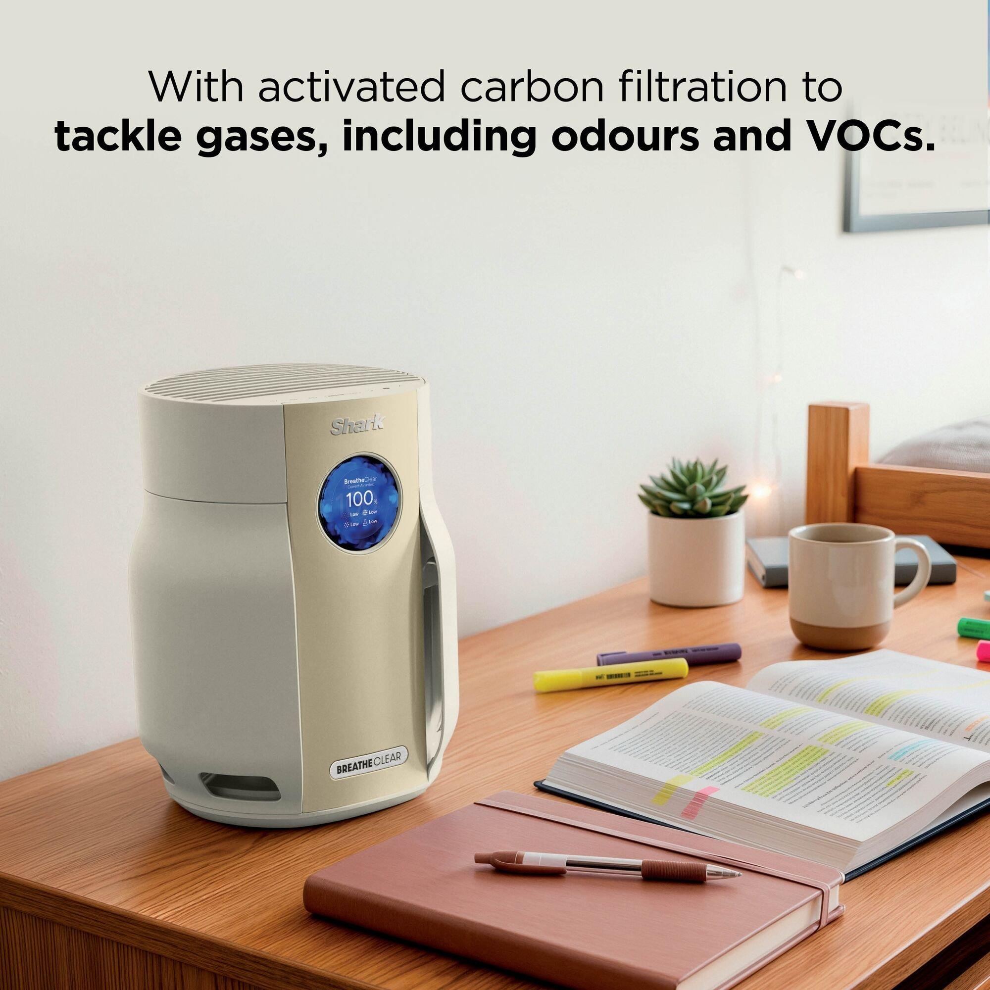 Butter - Shark - BreatheClear Compact Air Purifier HP062UKYL - 6
