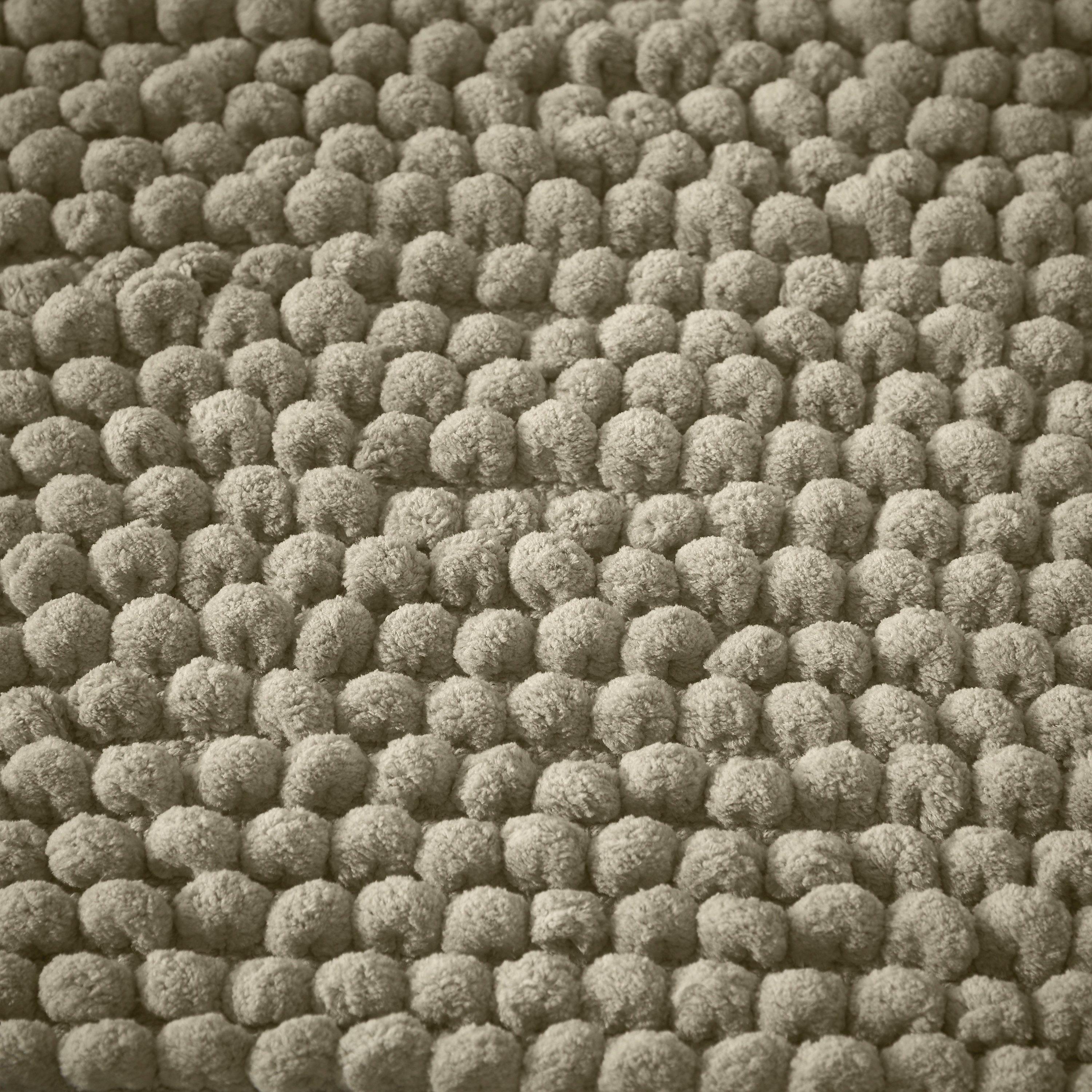 Sage Green - Bianca - Aspen Bobble Cotton Bath Mat - 3