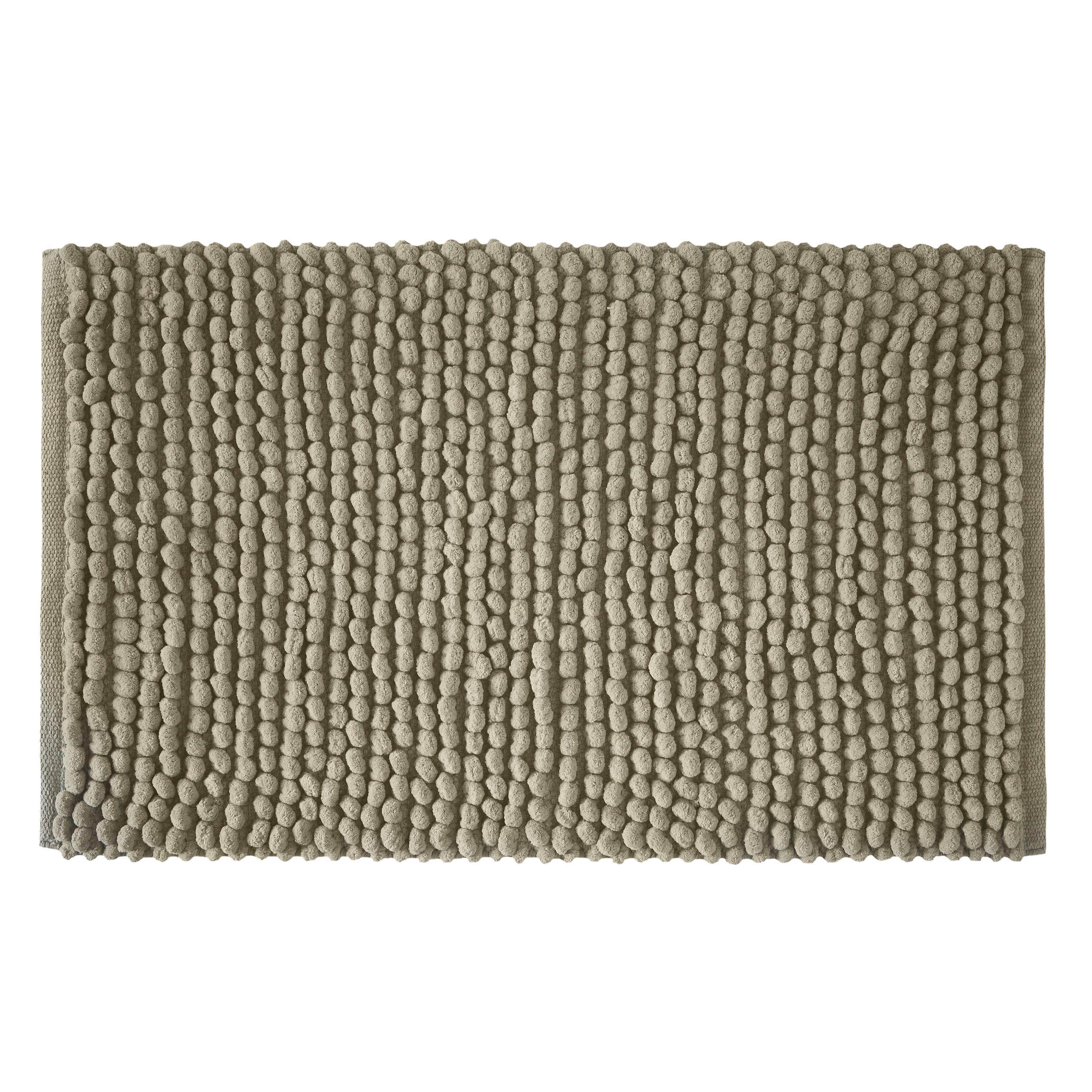 Sage Green - Bianca - Aspen Bobble Cotton Bath Mat - 4
