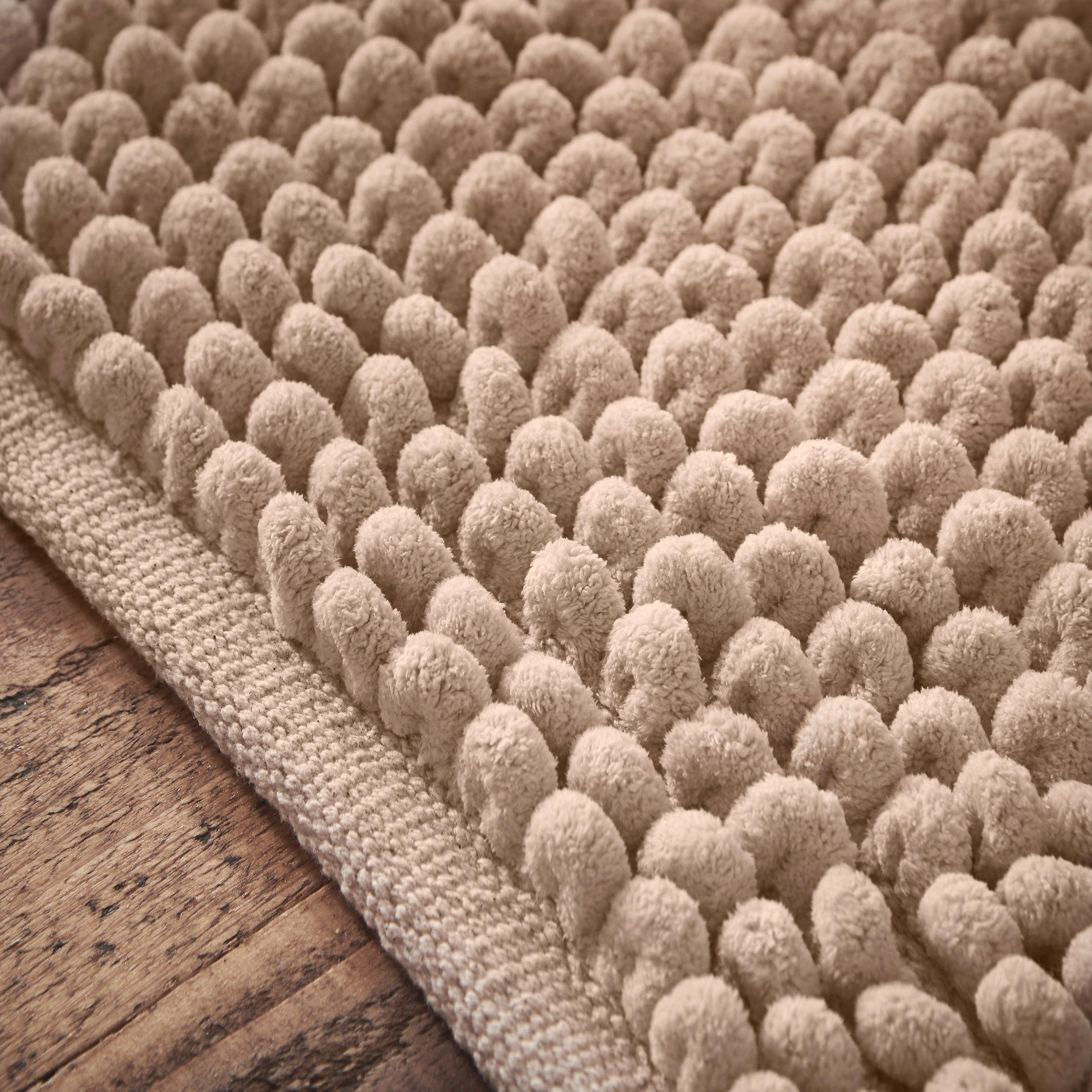 Natural - Bianca - Aspen Bobble Bath Mat - 2